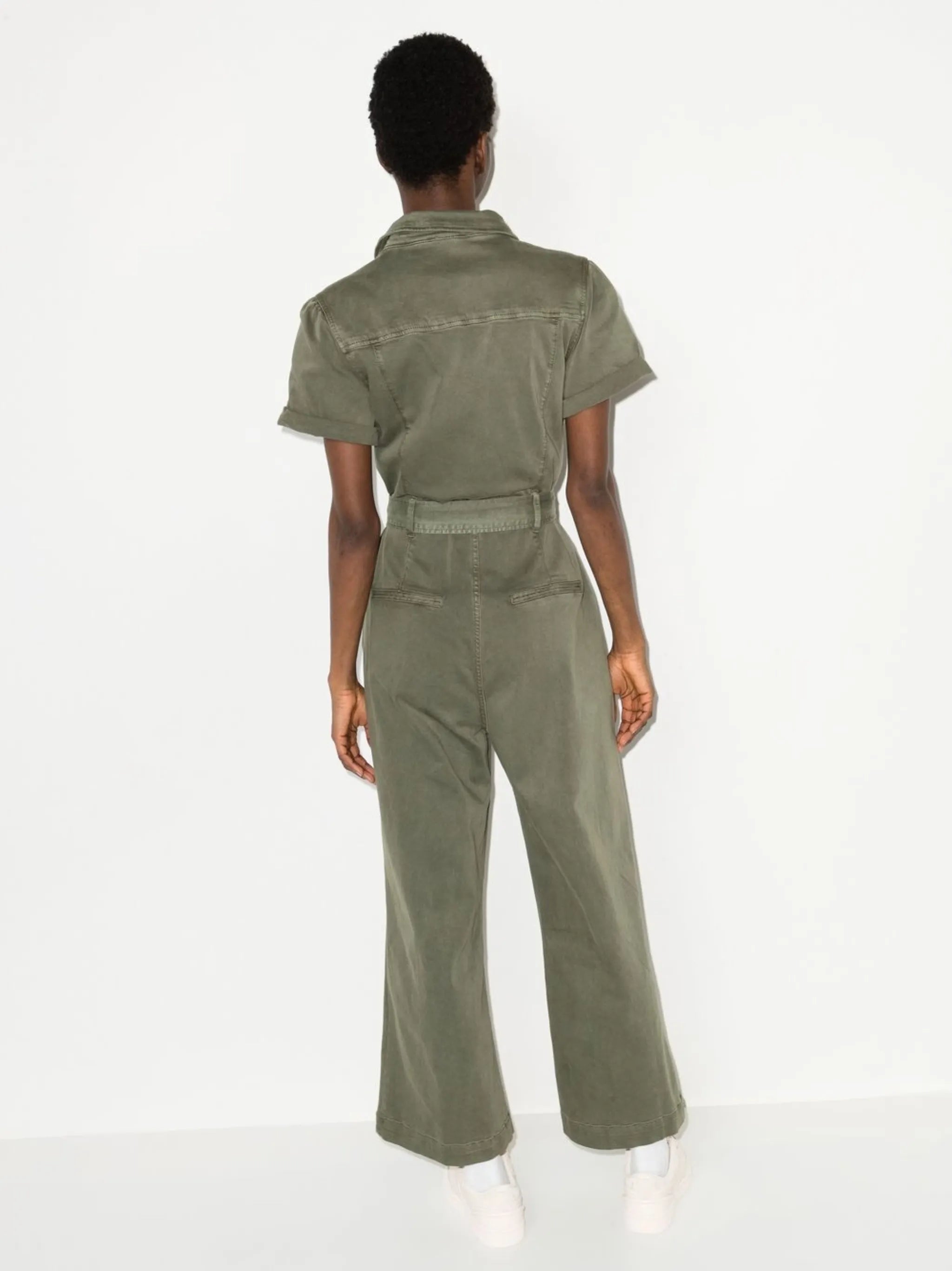 Anessa short-sleeved jumpsuit