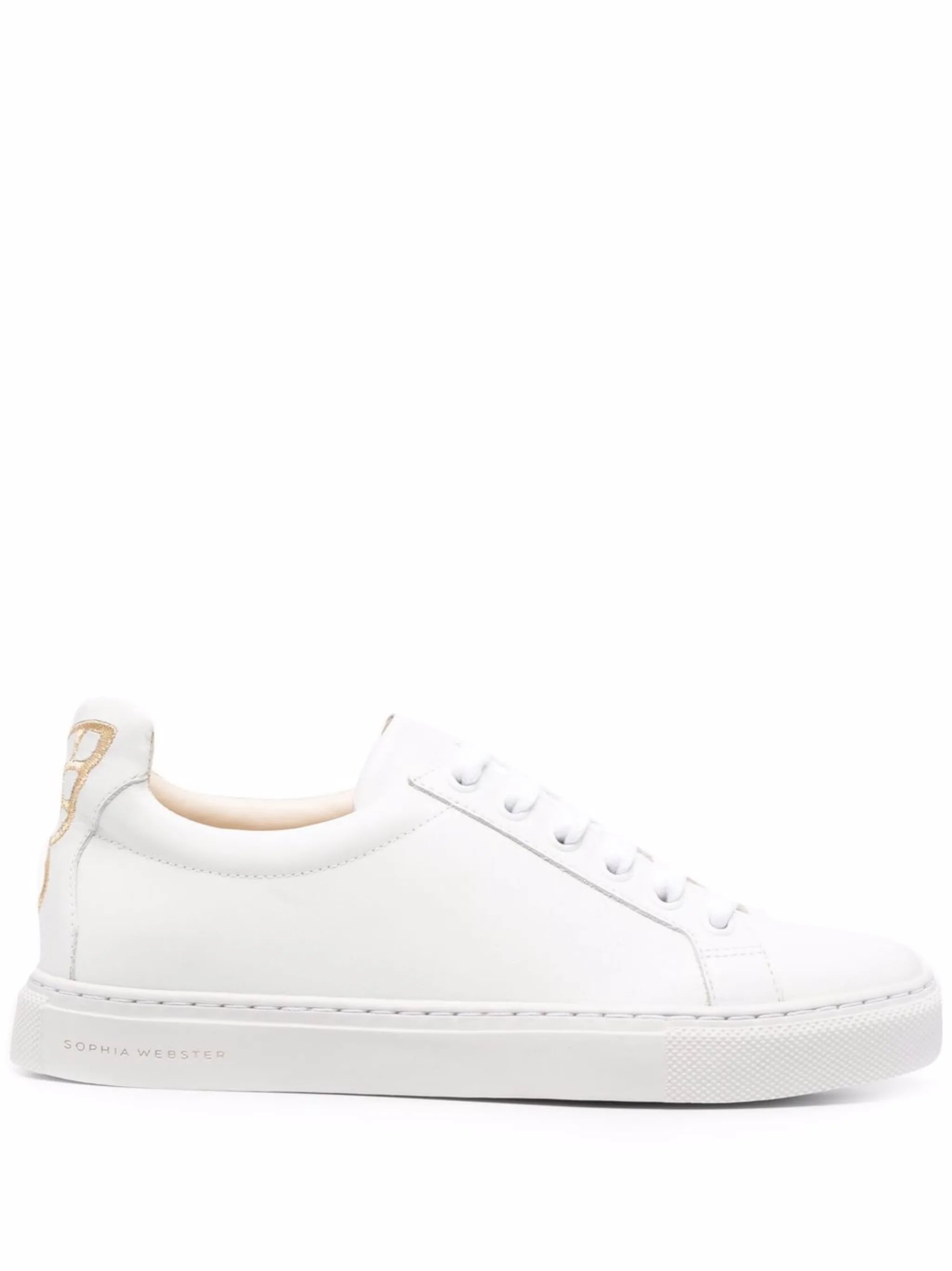 Butterfly low-top sneakers