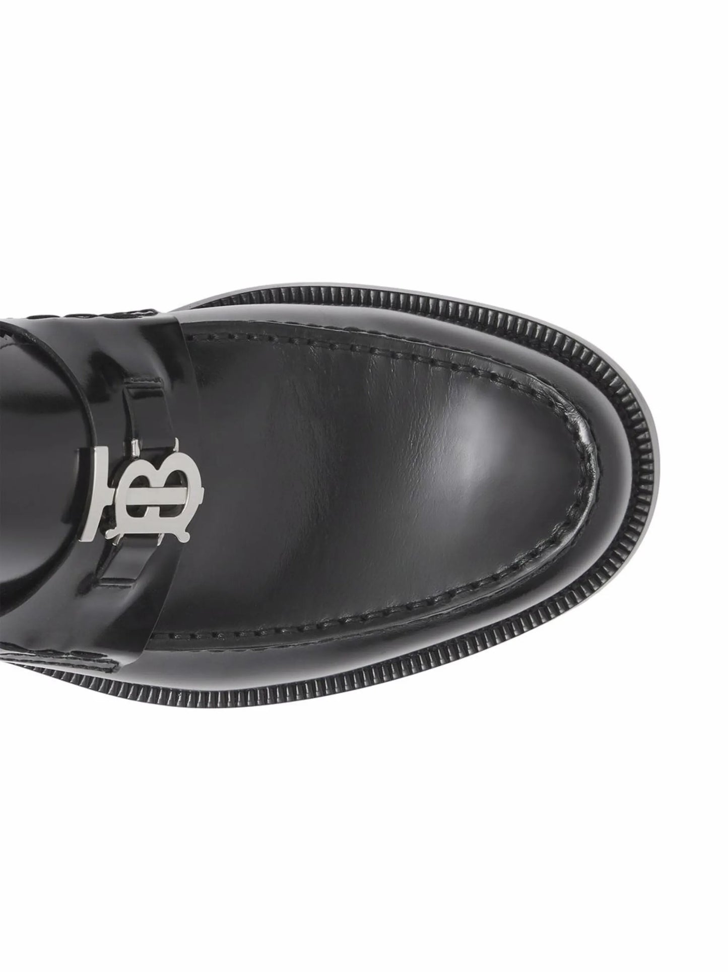 Fred monogram-motif loafers