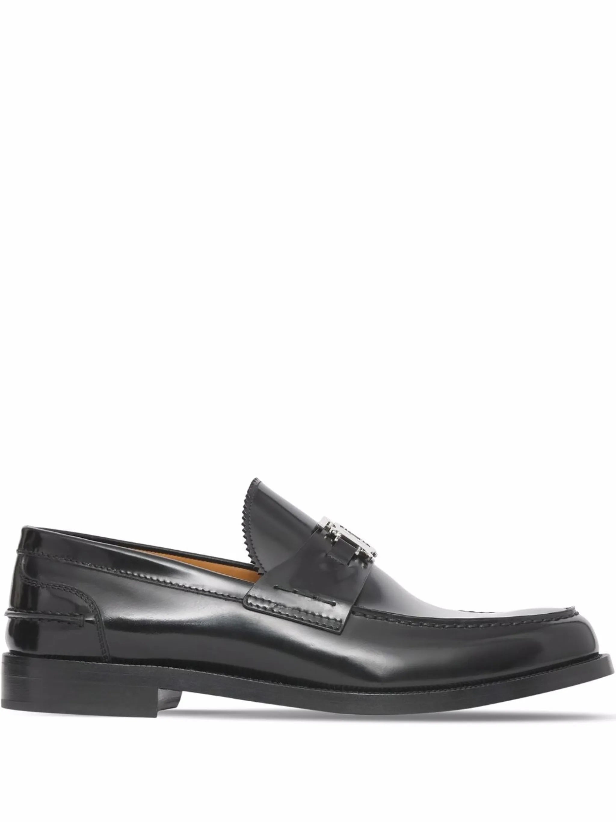 Fred monogram-motif loafers