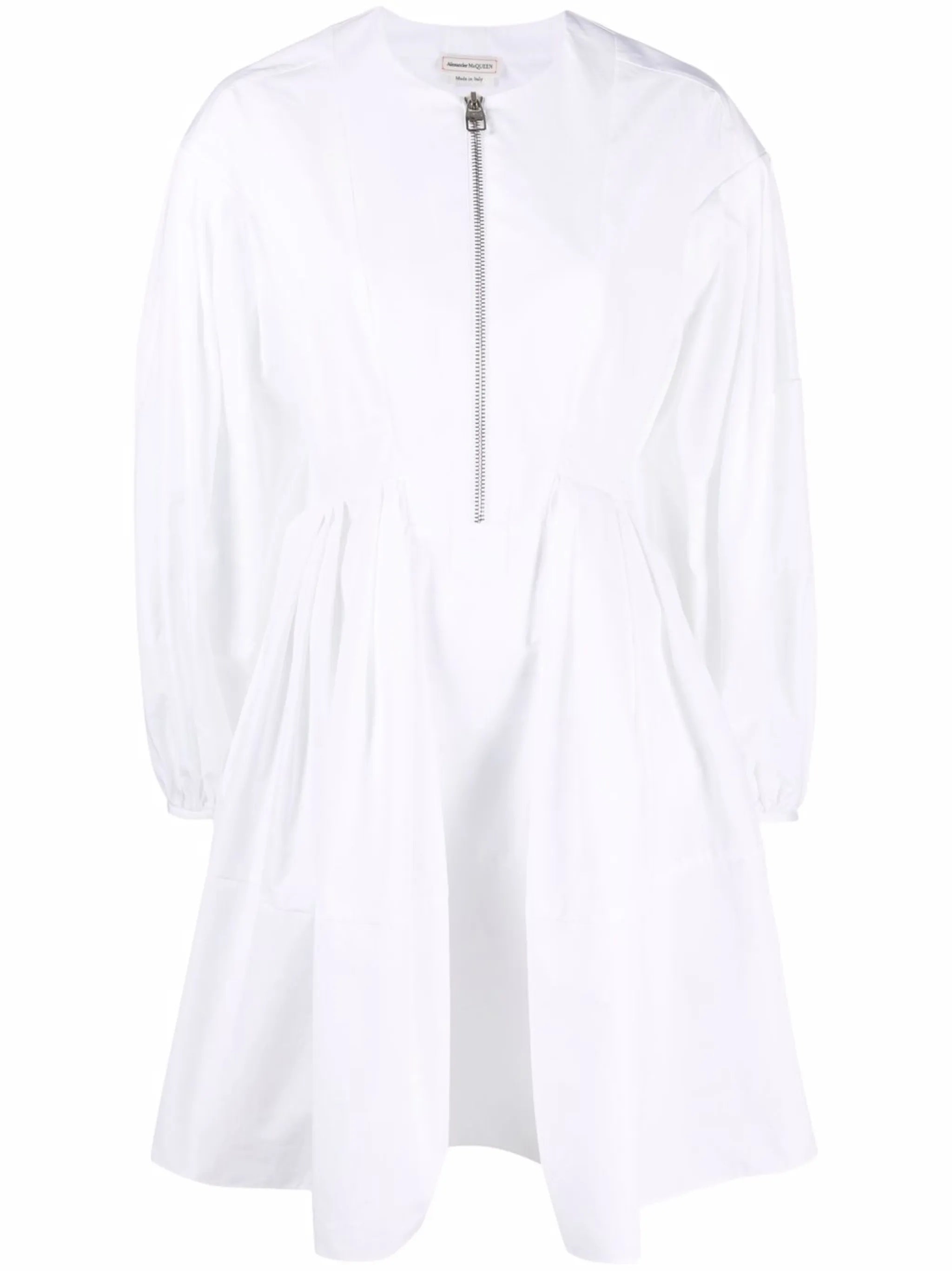 cocoon-sleeve mini dress