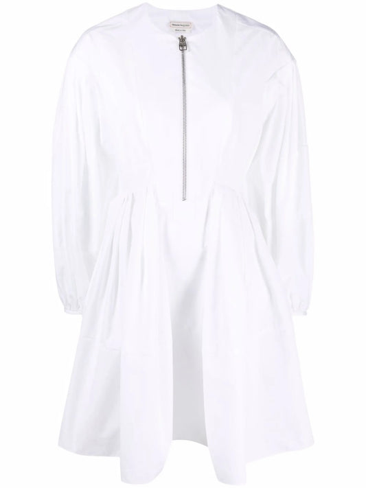 cocoon-sleeve mini dress