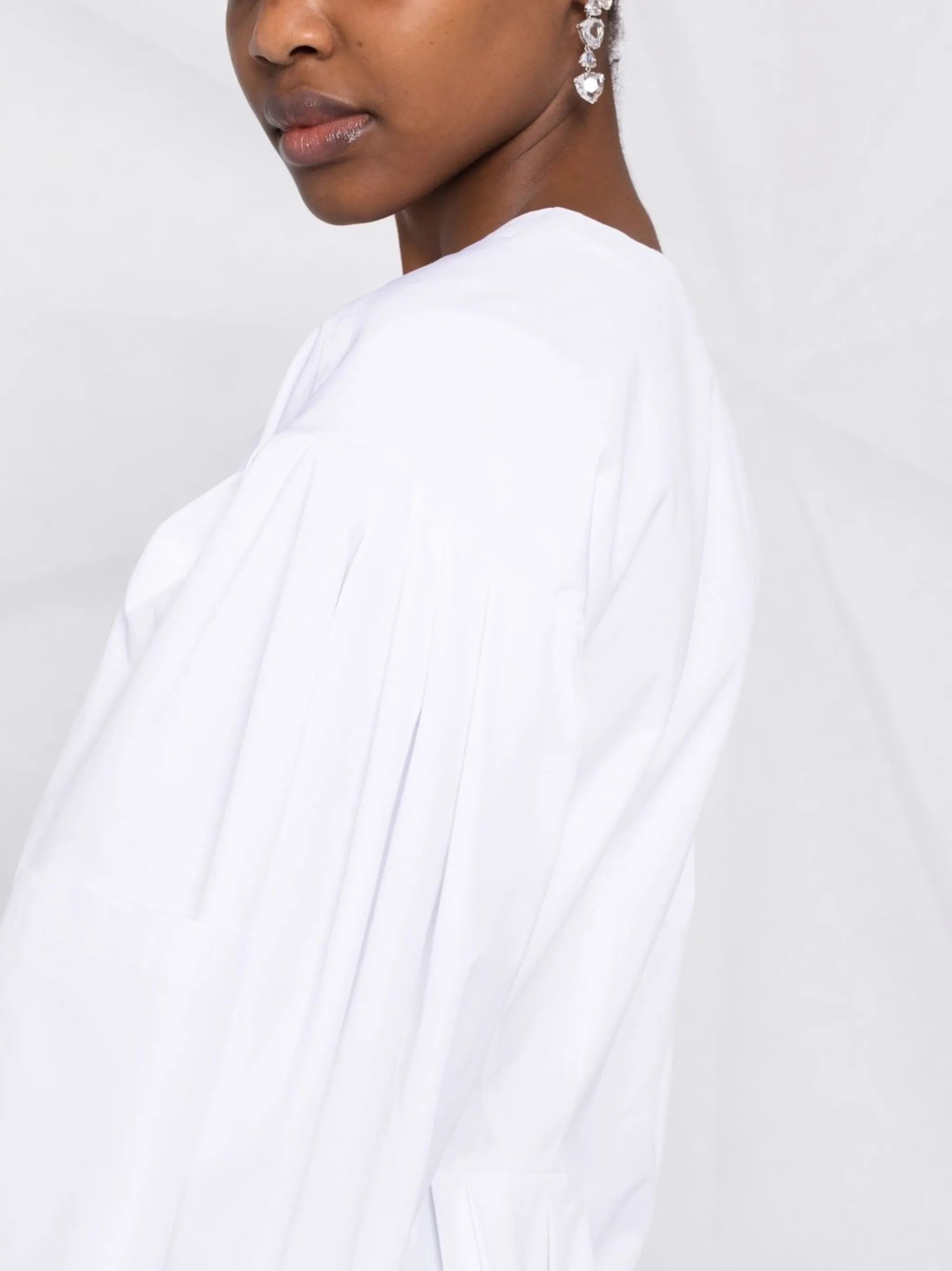 cocoon-sleeve mini dress