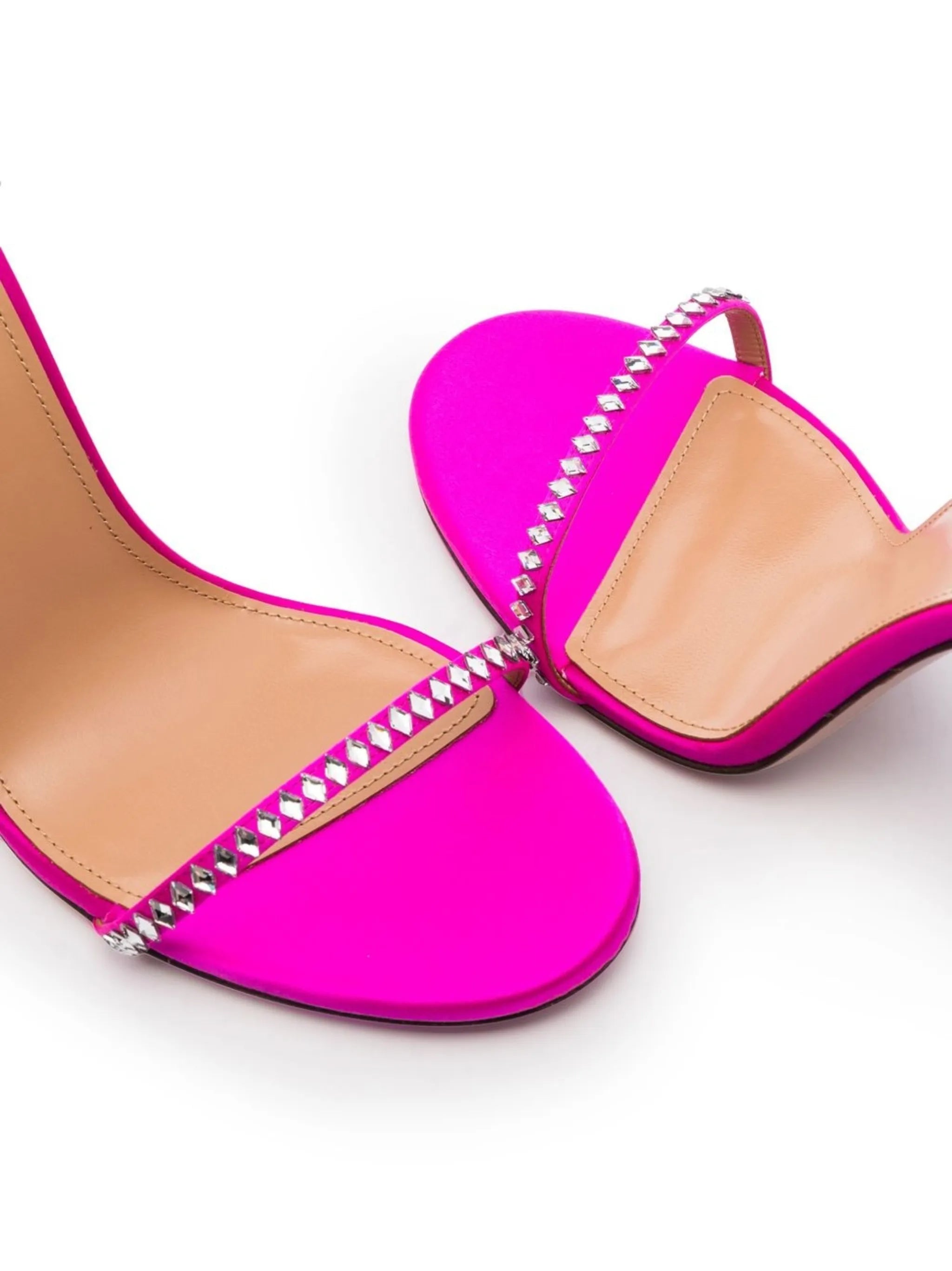 Olie 105mm crystal-embellished sandals