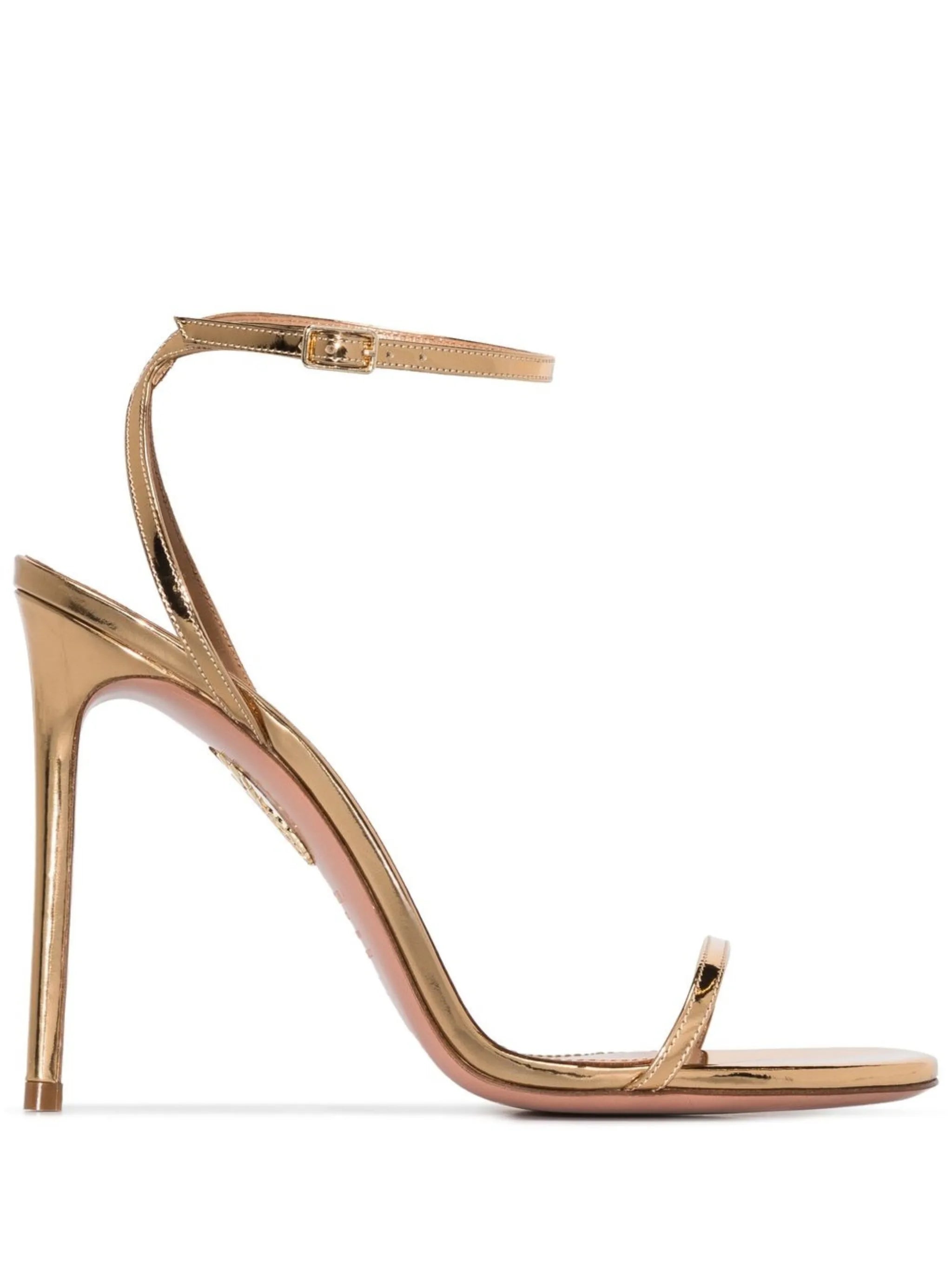 Olie 105mm metallic sandals