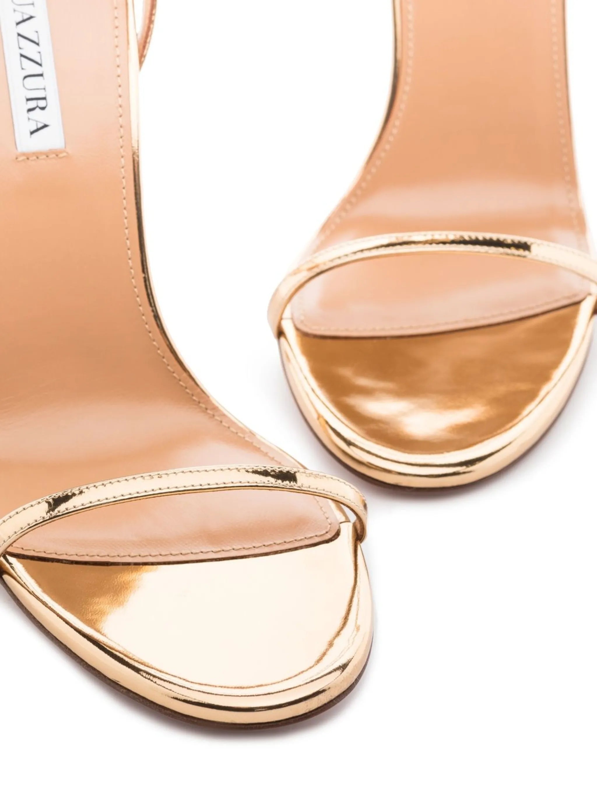 Olie 105mm metallic sandals