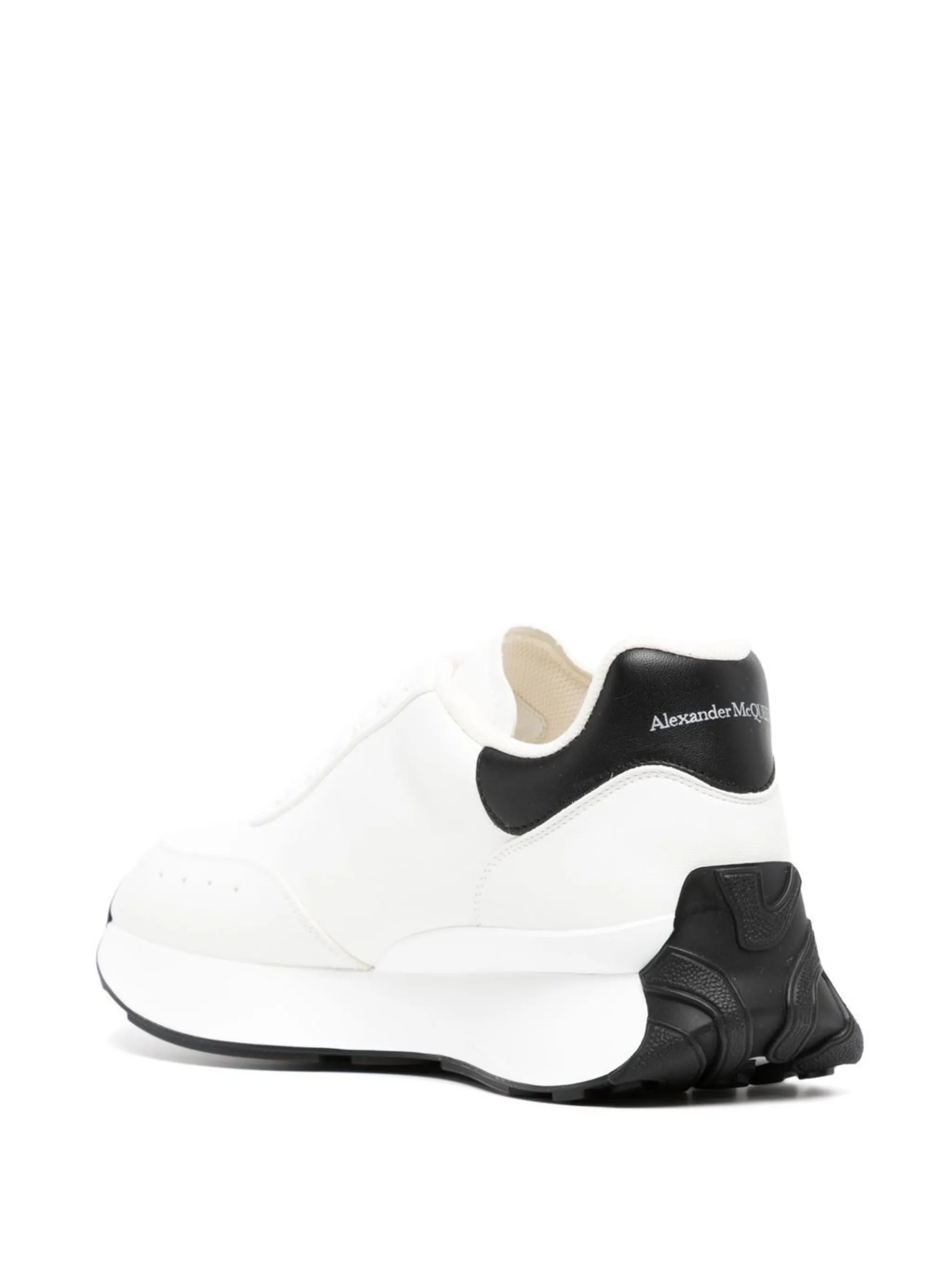 logo-embossed low-top sneakers