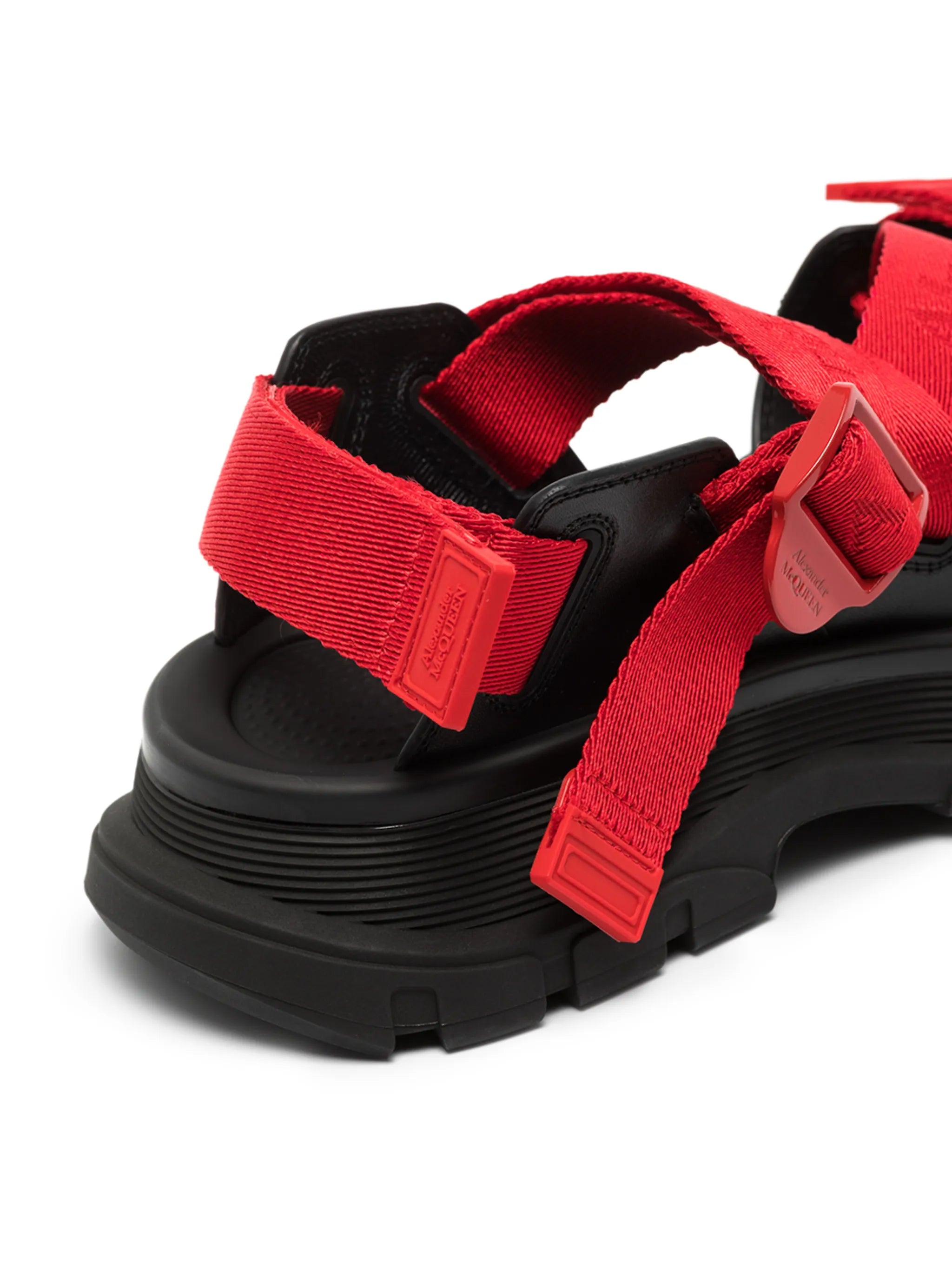 Tread logo-tape sandals