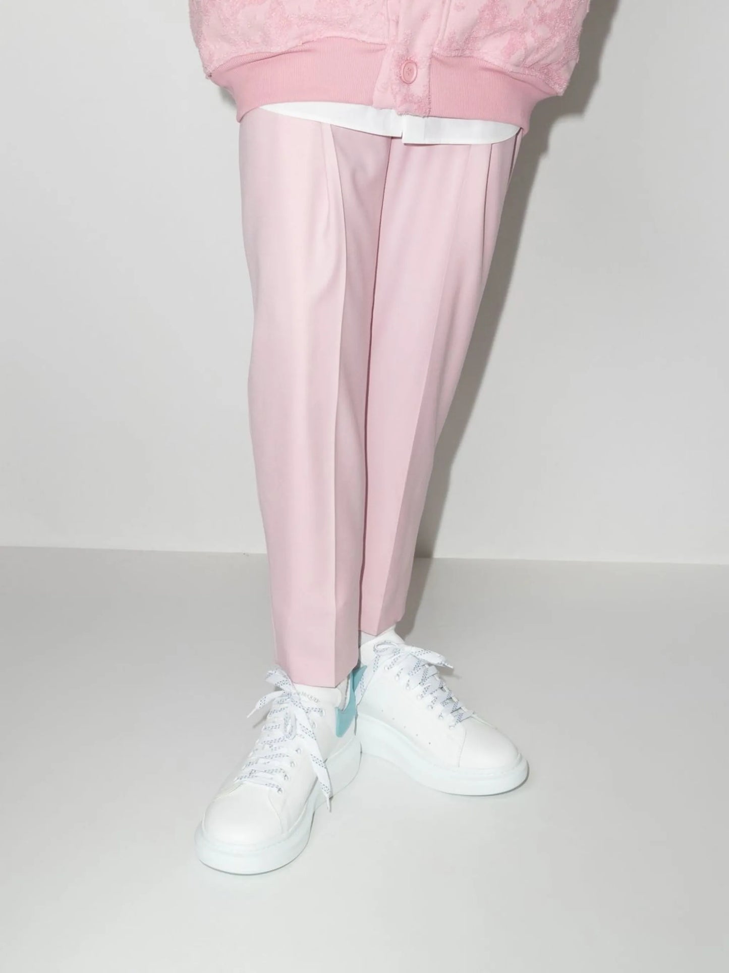 low-top lace-up trainers