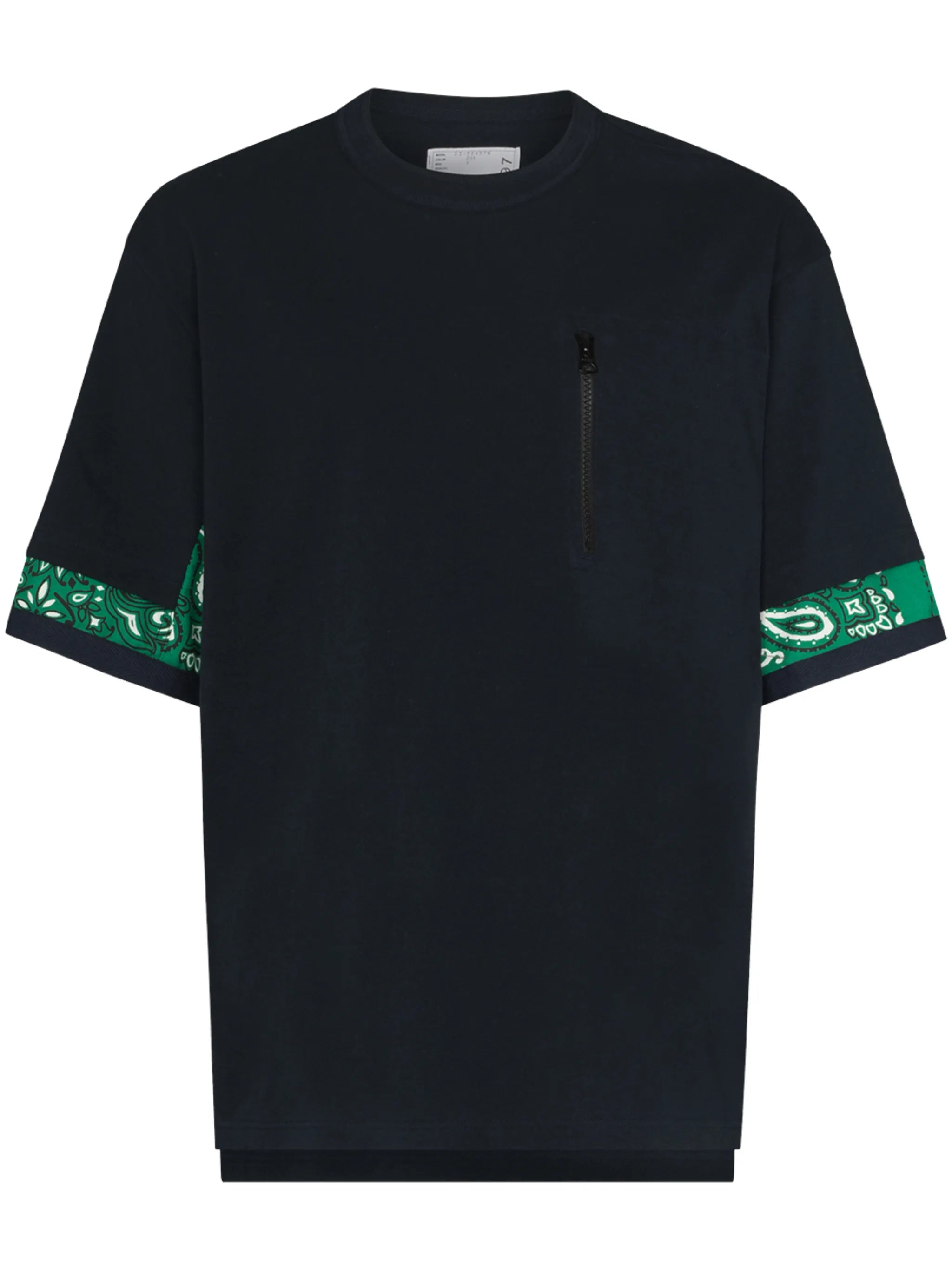 bandana-print cotton T-shirt