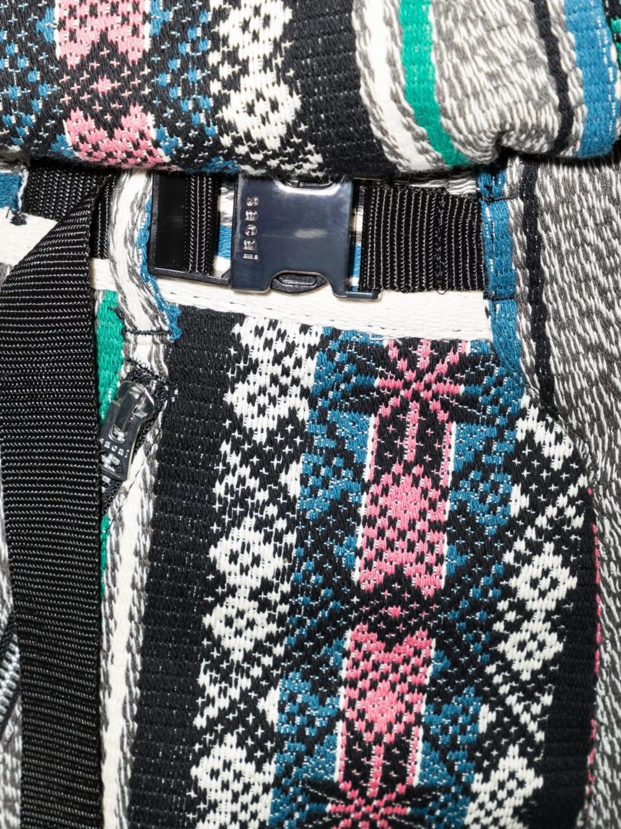 patterned tailored shorts