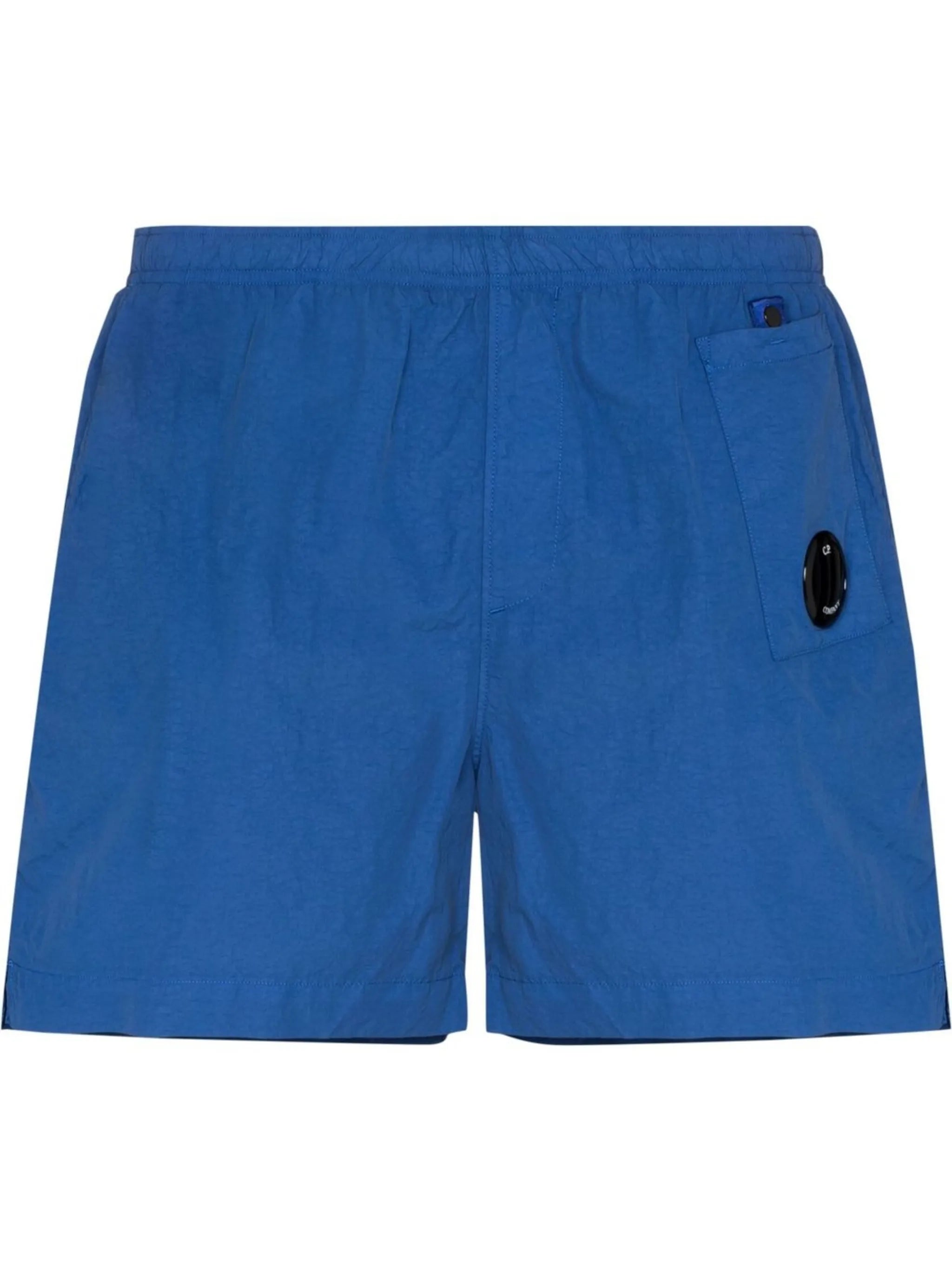 Lens-detail swim shorts