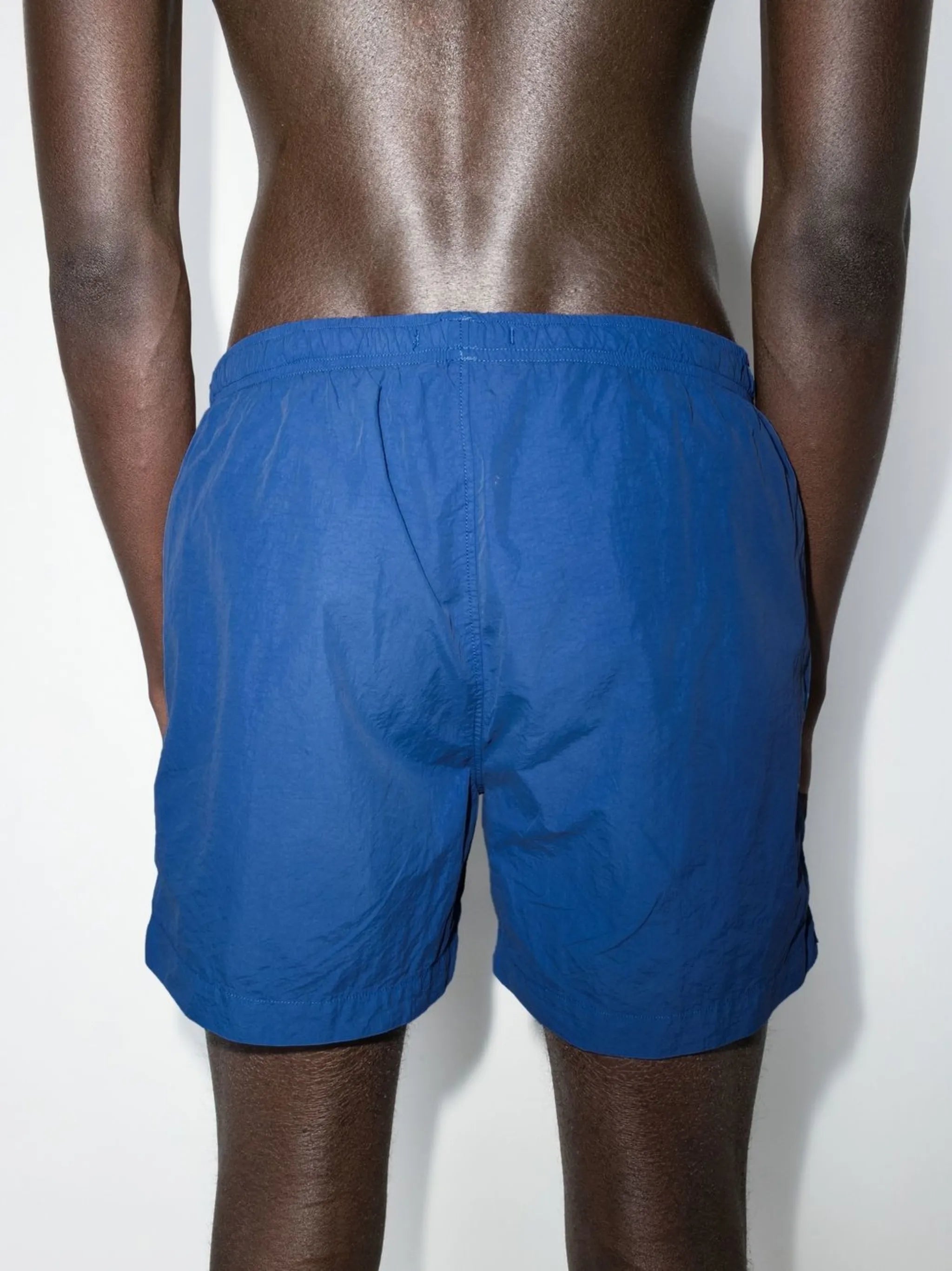 Lens-detail swim shorts