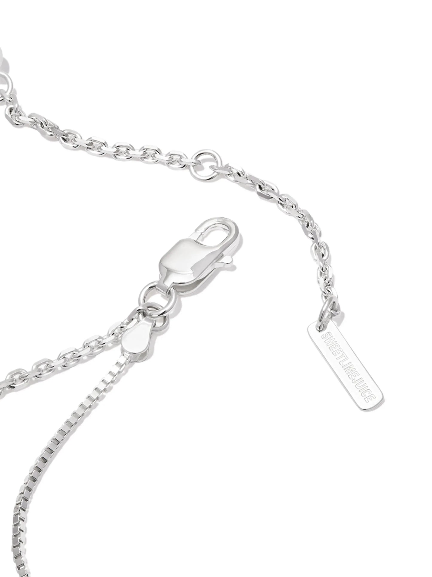 mix chain cross-detail necklace