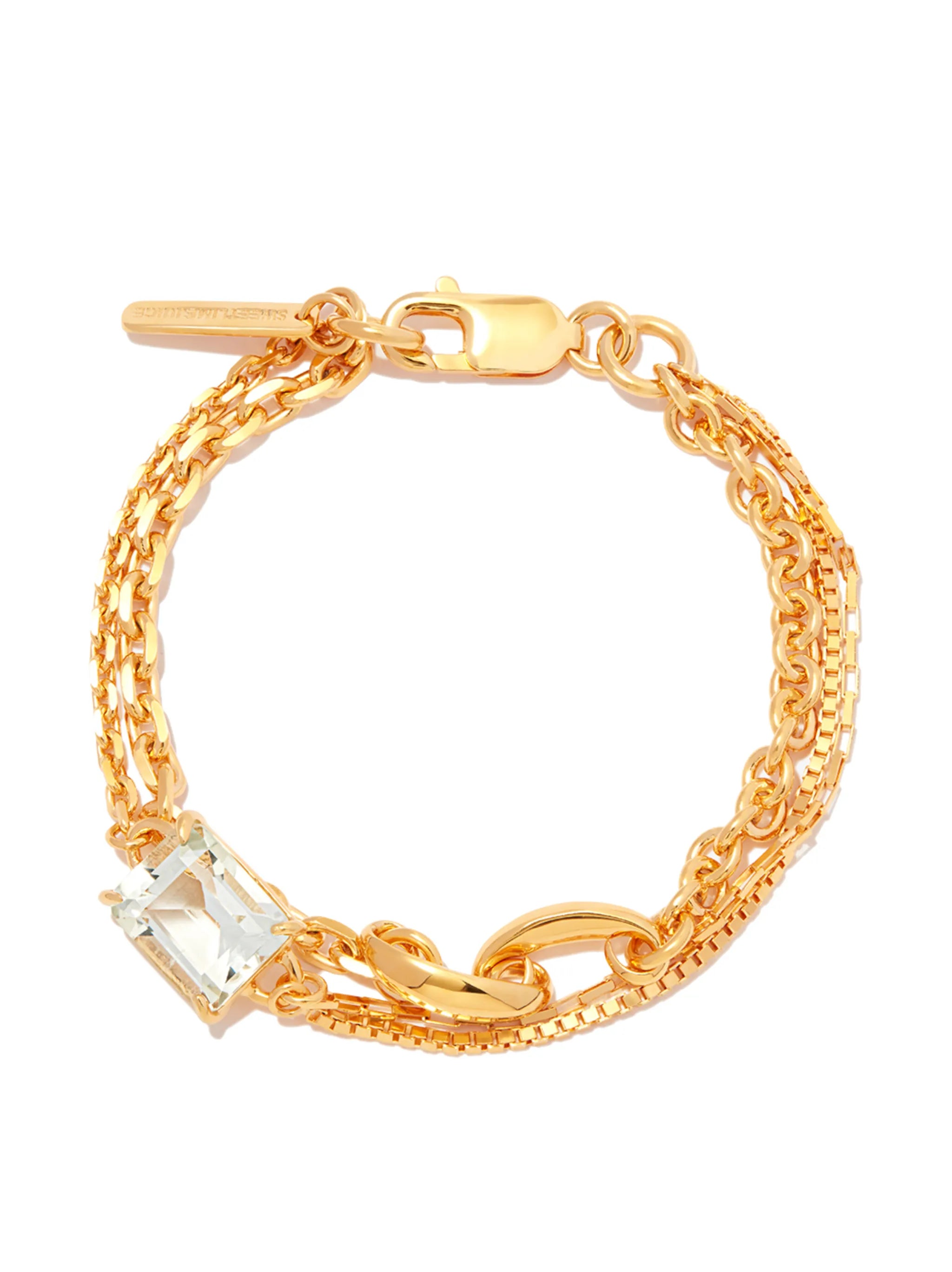 mixed chain bracelet