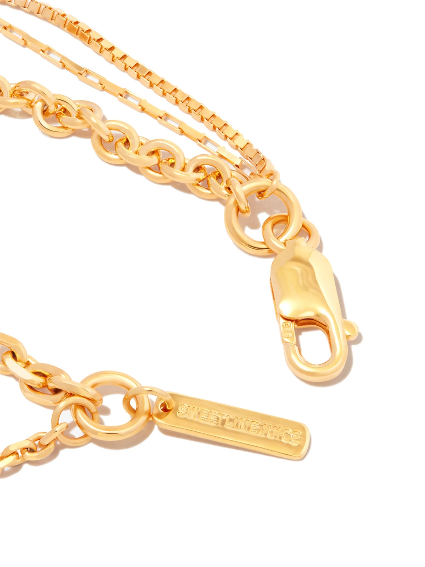 mixed chain bracelet
