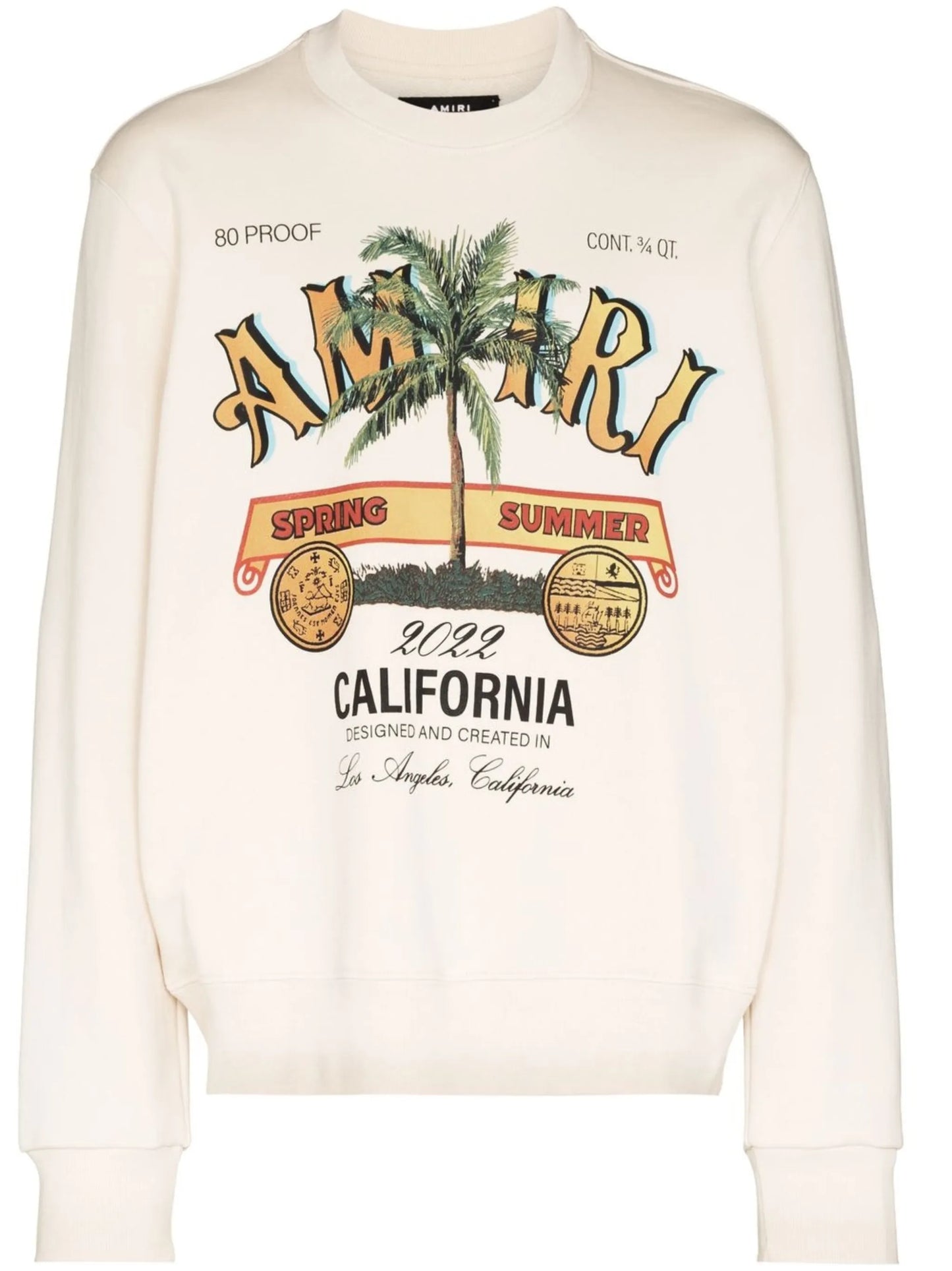 Rum Label crew sweatshirt