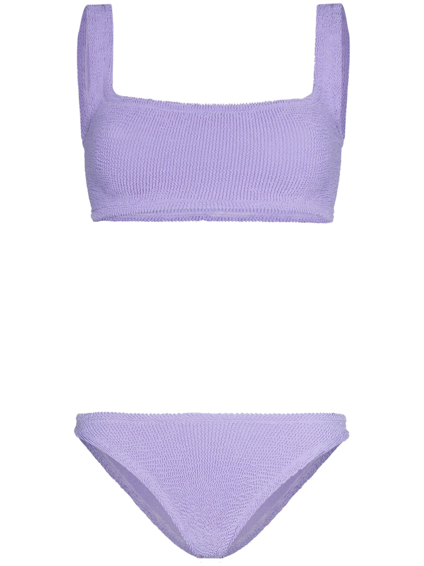 Xandra crinkle-effect bikini