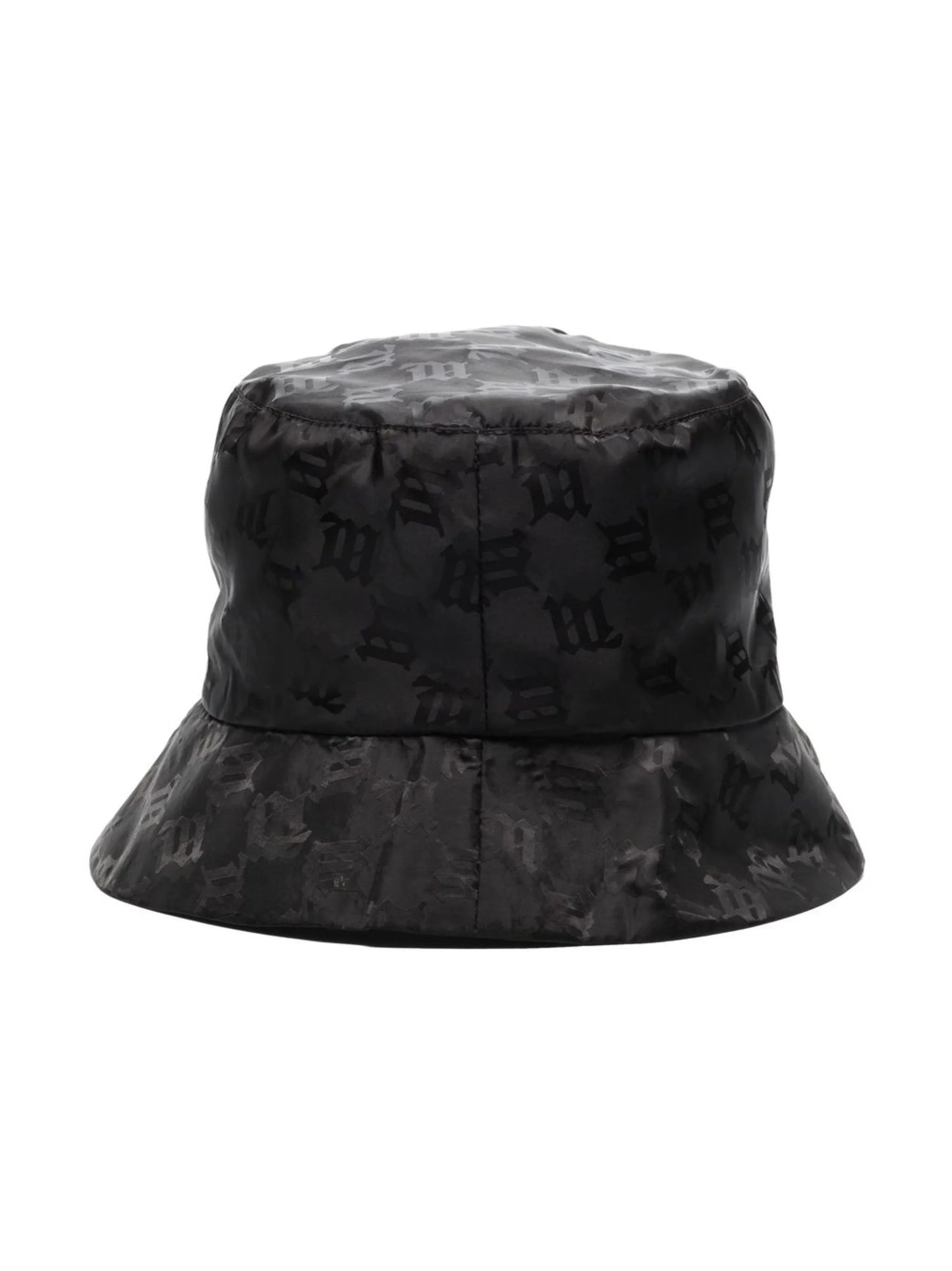 monogram-print bucket hat