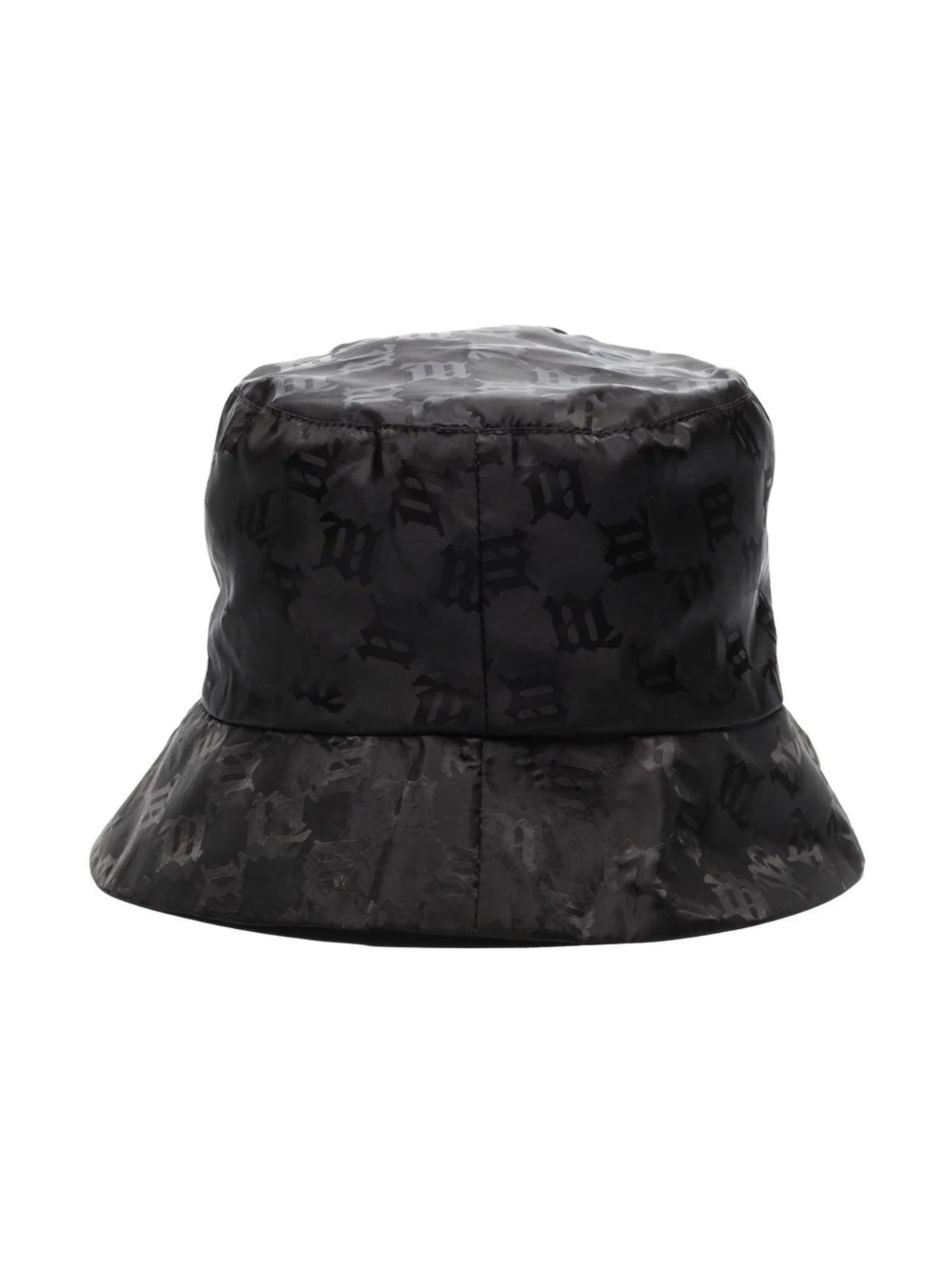 monogram-print bucket hat