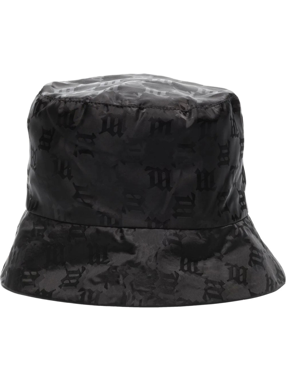 monogram-print bucket hat
