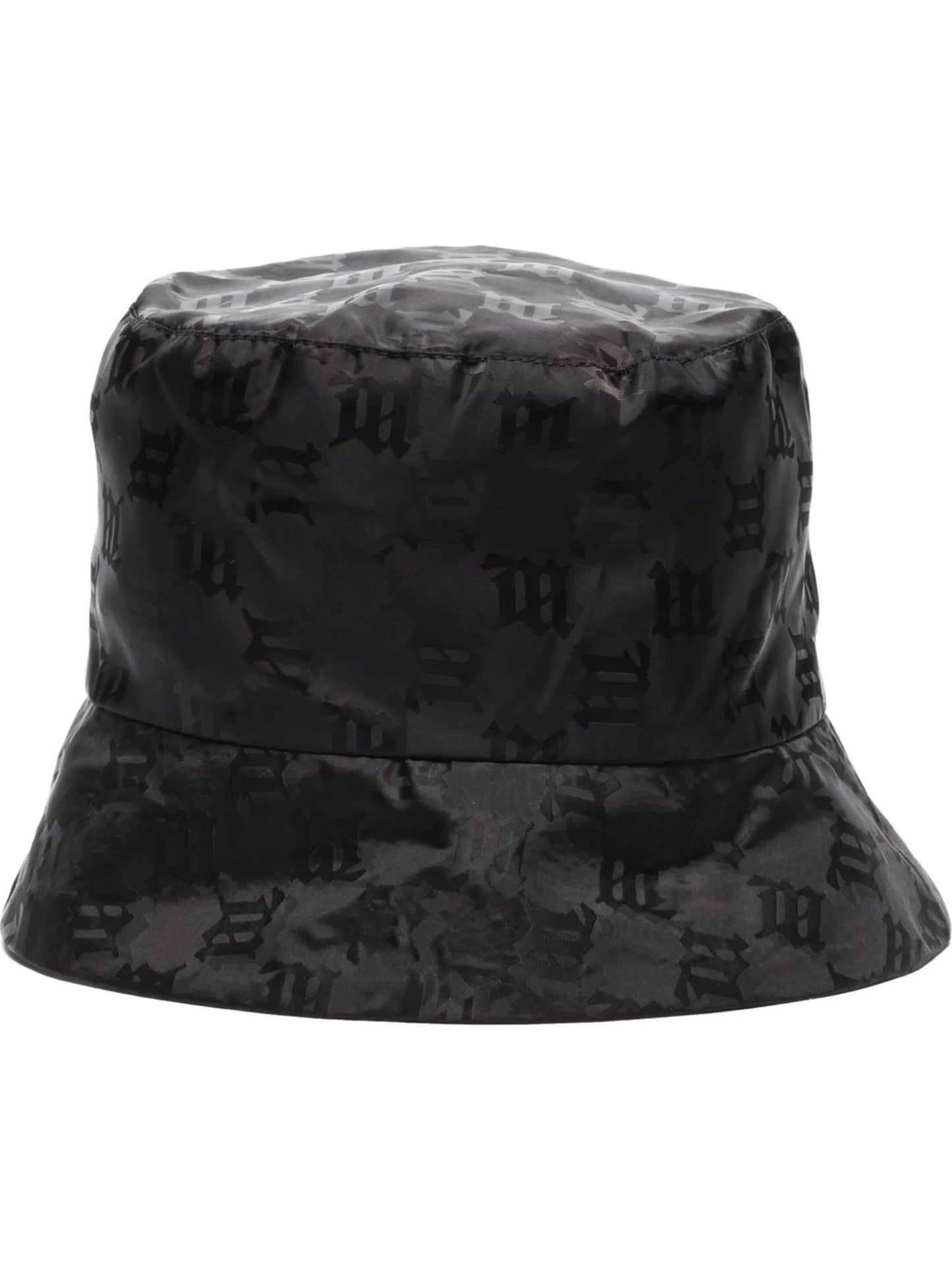 monogram-print bucket hat