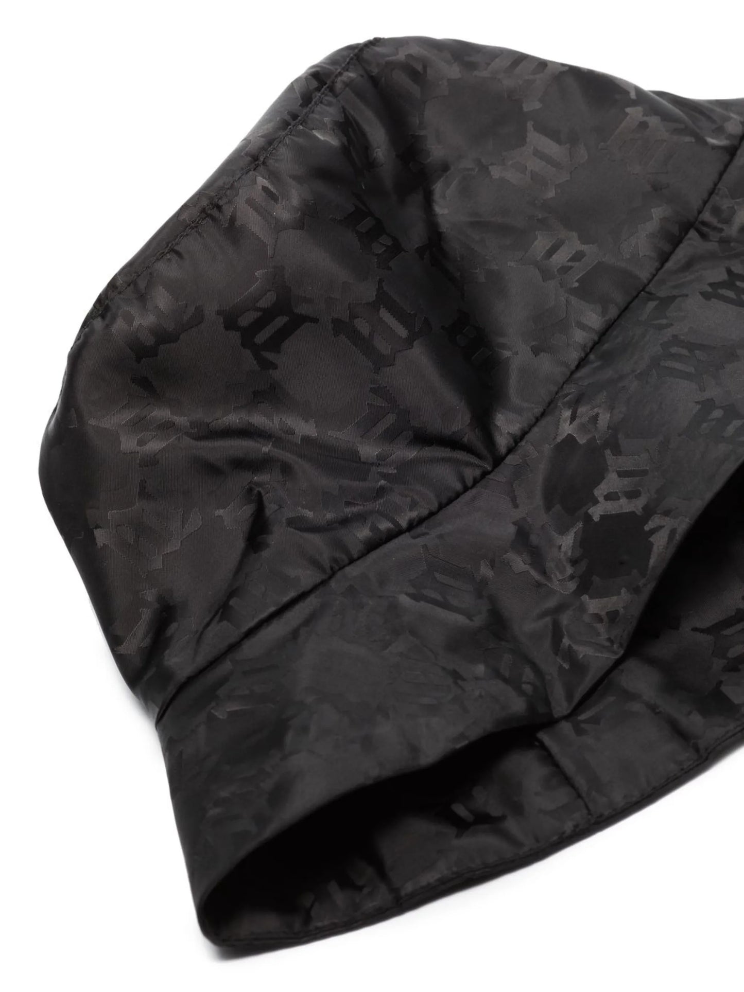 monogram-print bucket hat
