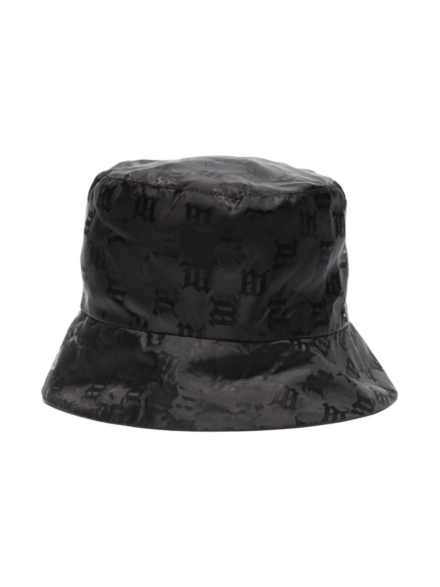 monogram-print bucket hat