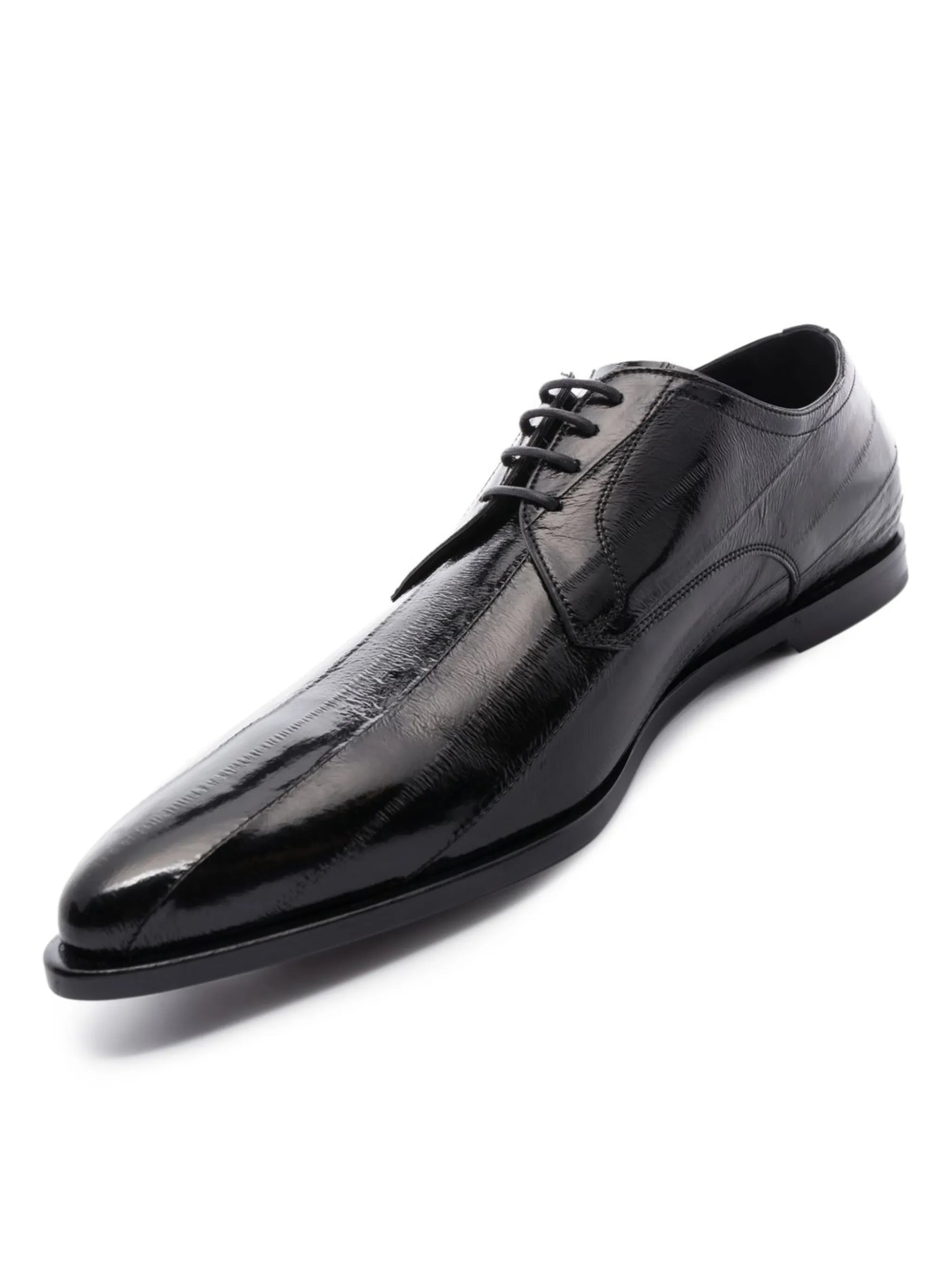 point-toe Derby shoes