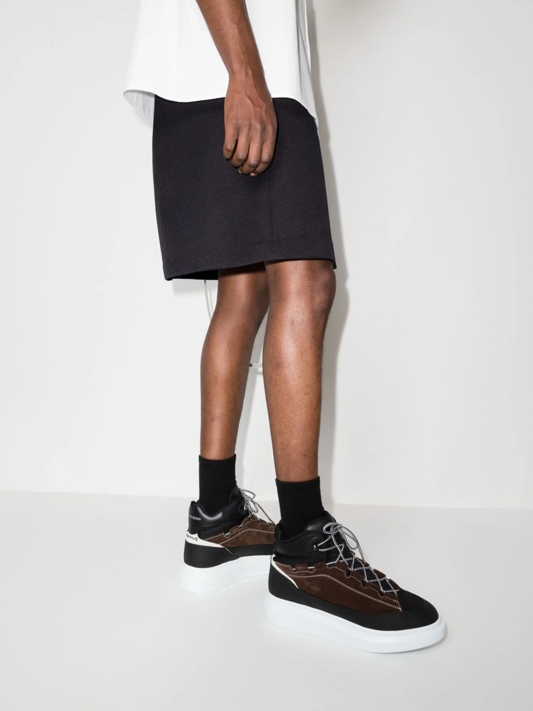 Chunky high-top sneakers