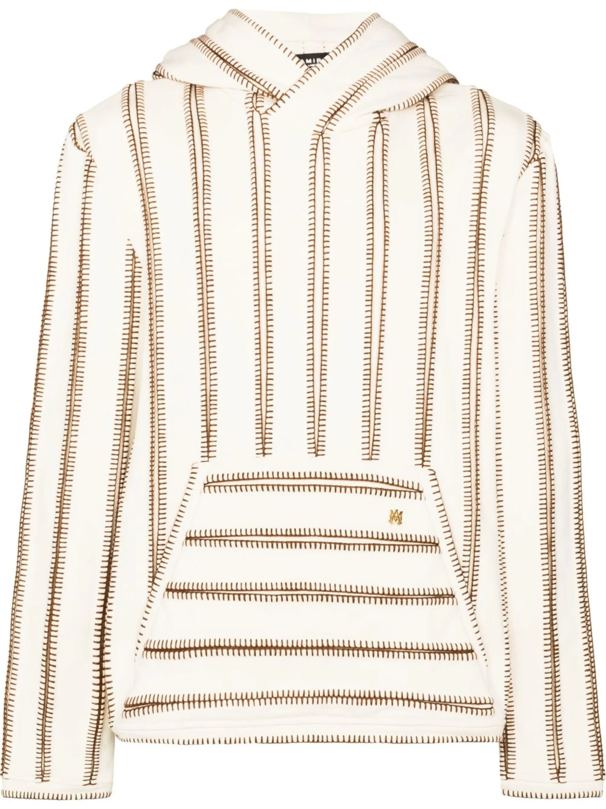 contrast-stitch sweatshirt