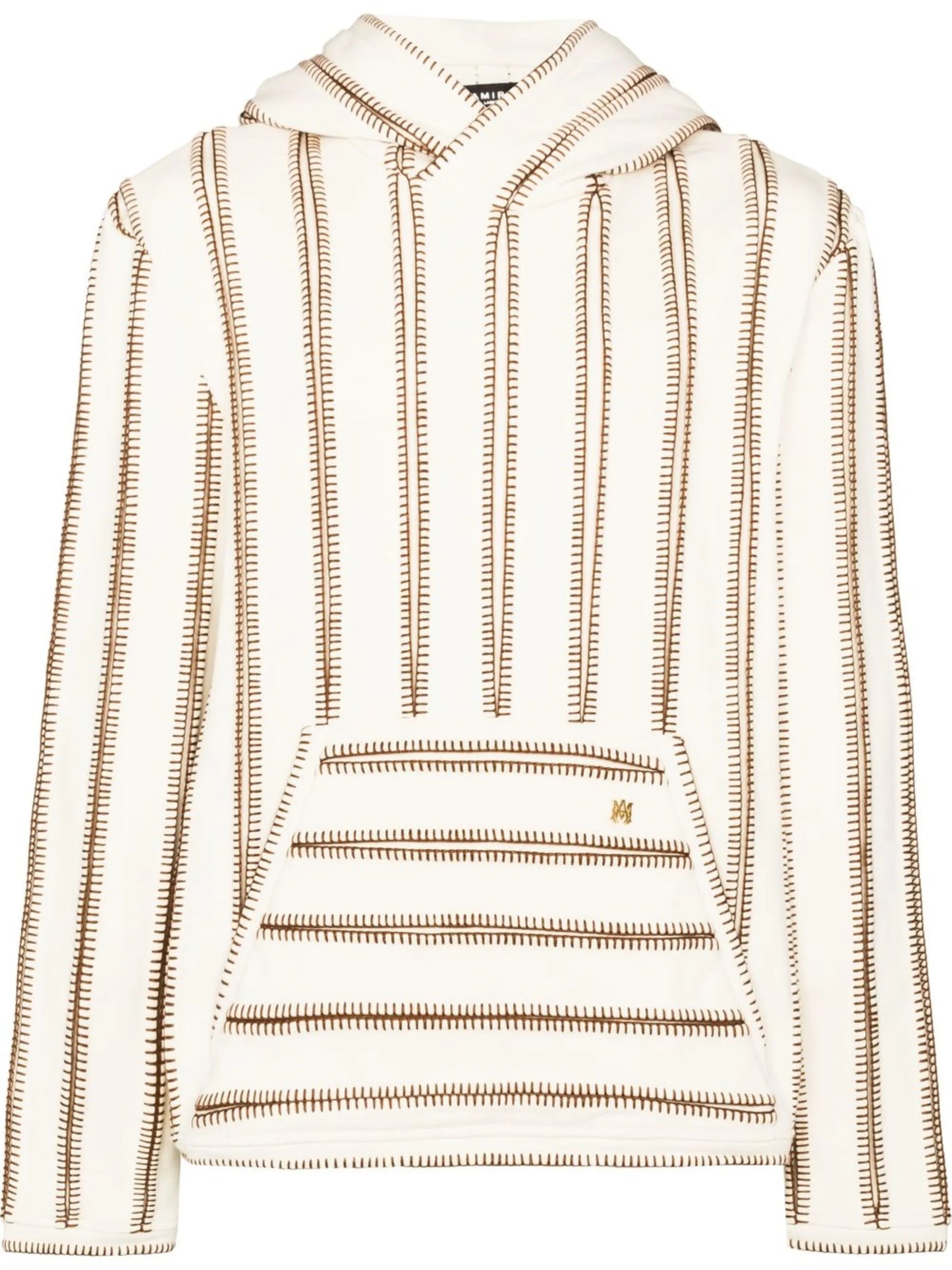 contrast-stitch sweatshirt