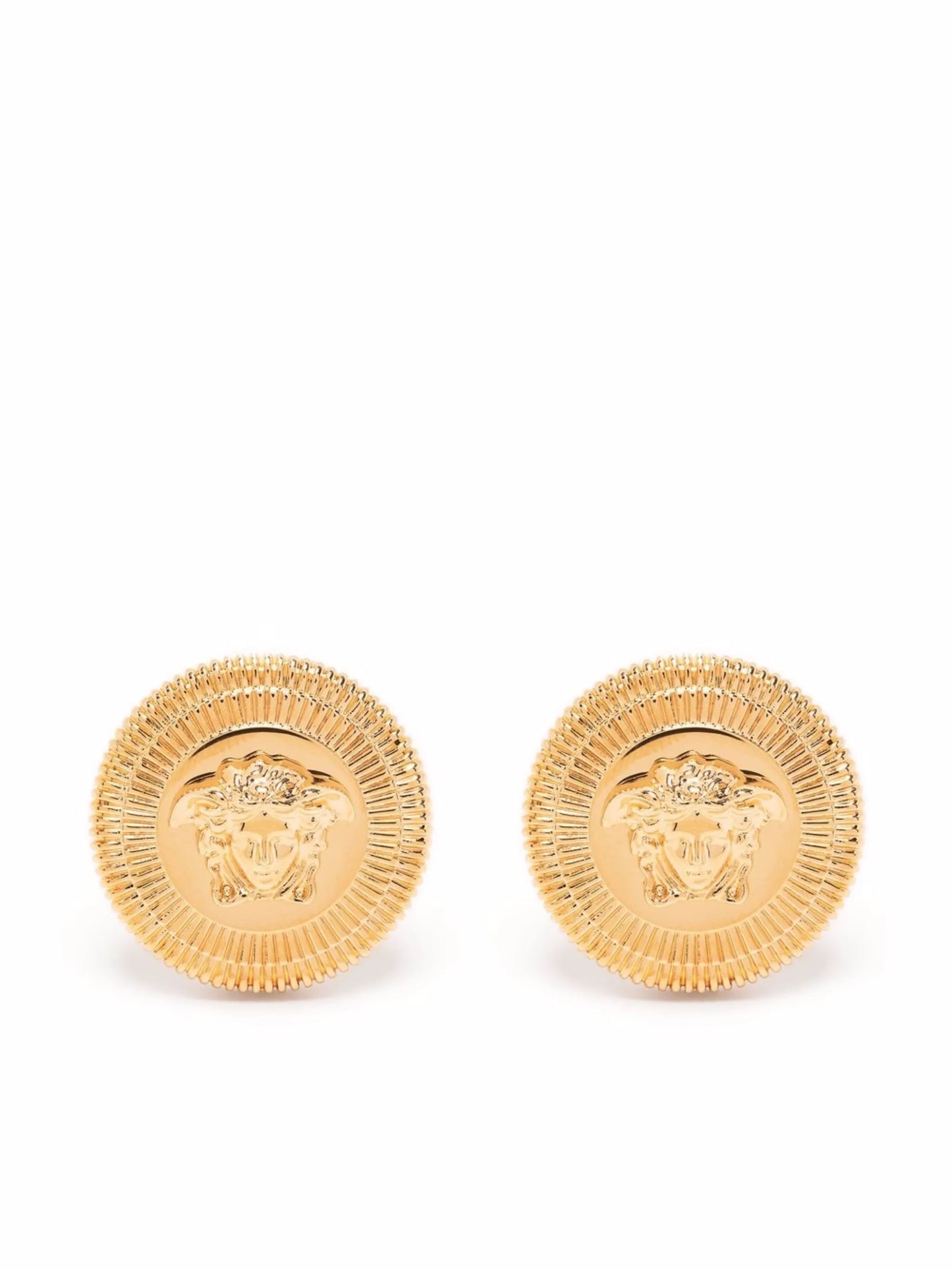 Medusa-detail stud earrings