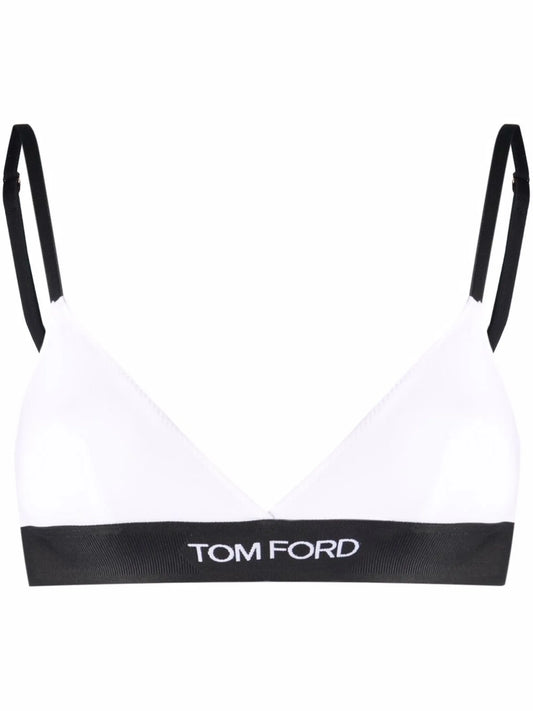 elasticated-band bra