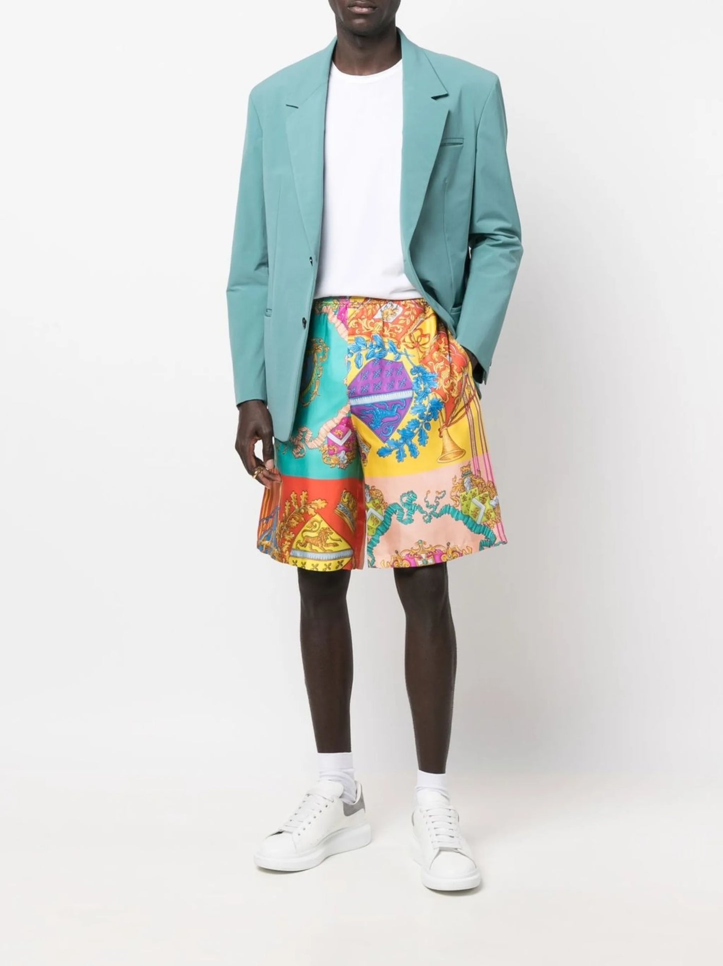 Royalty silk shorts