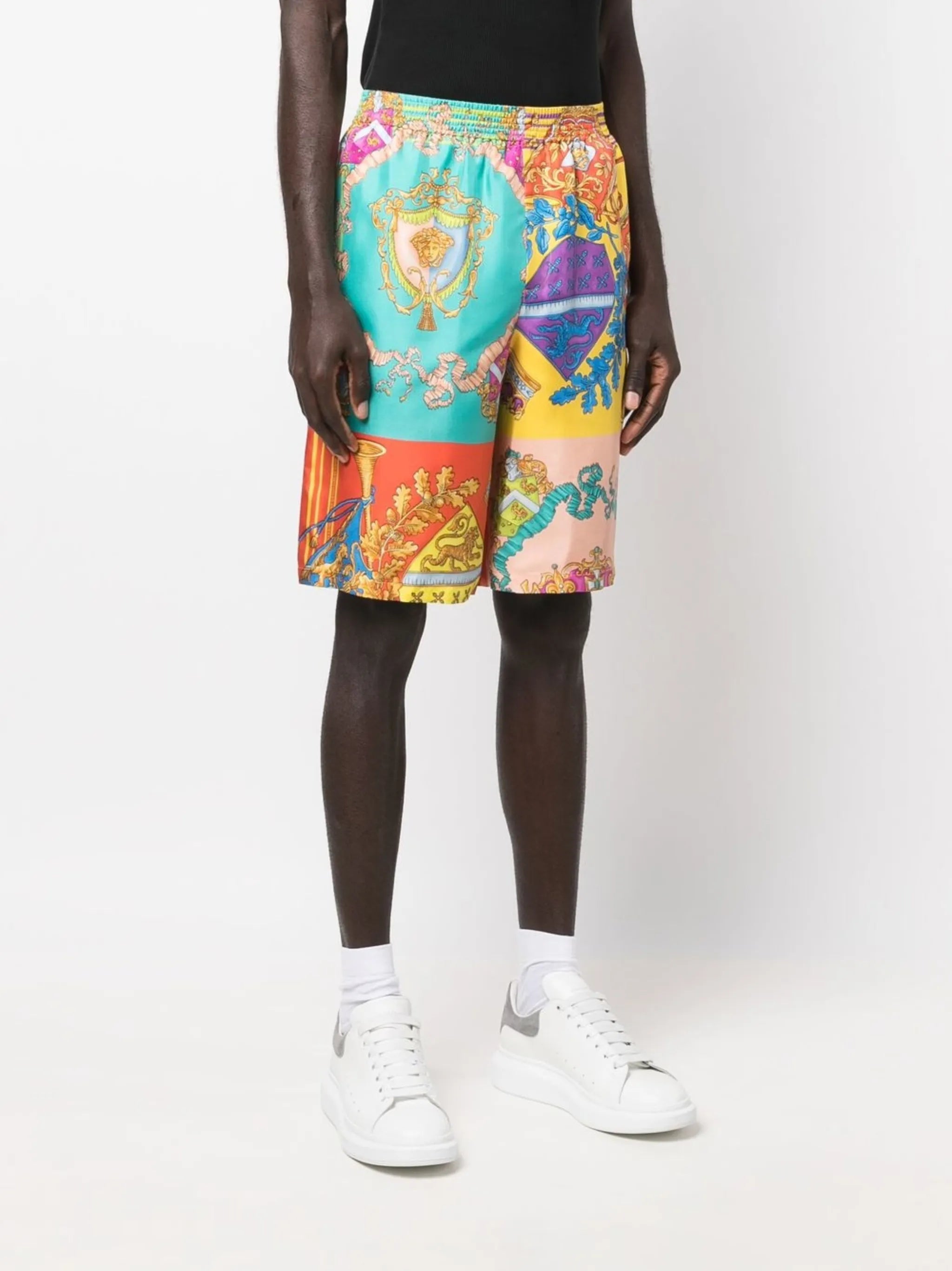 Royalty silk shorts