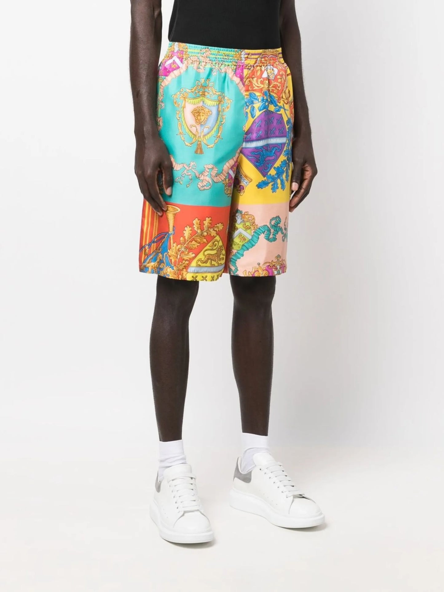 Royalty silk shorts