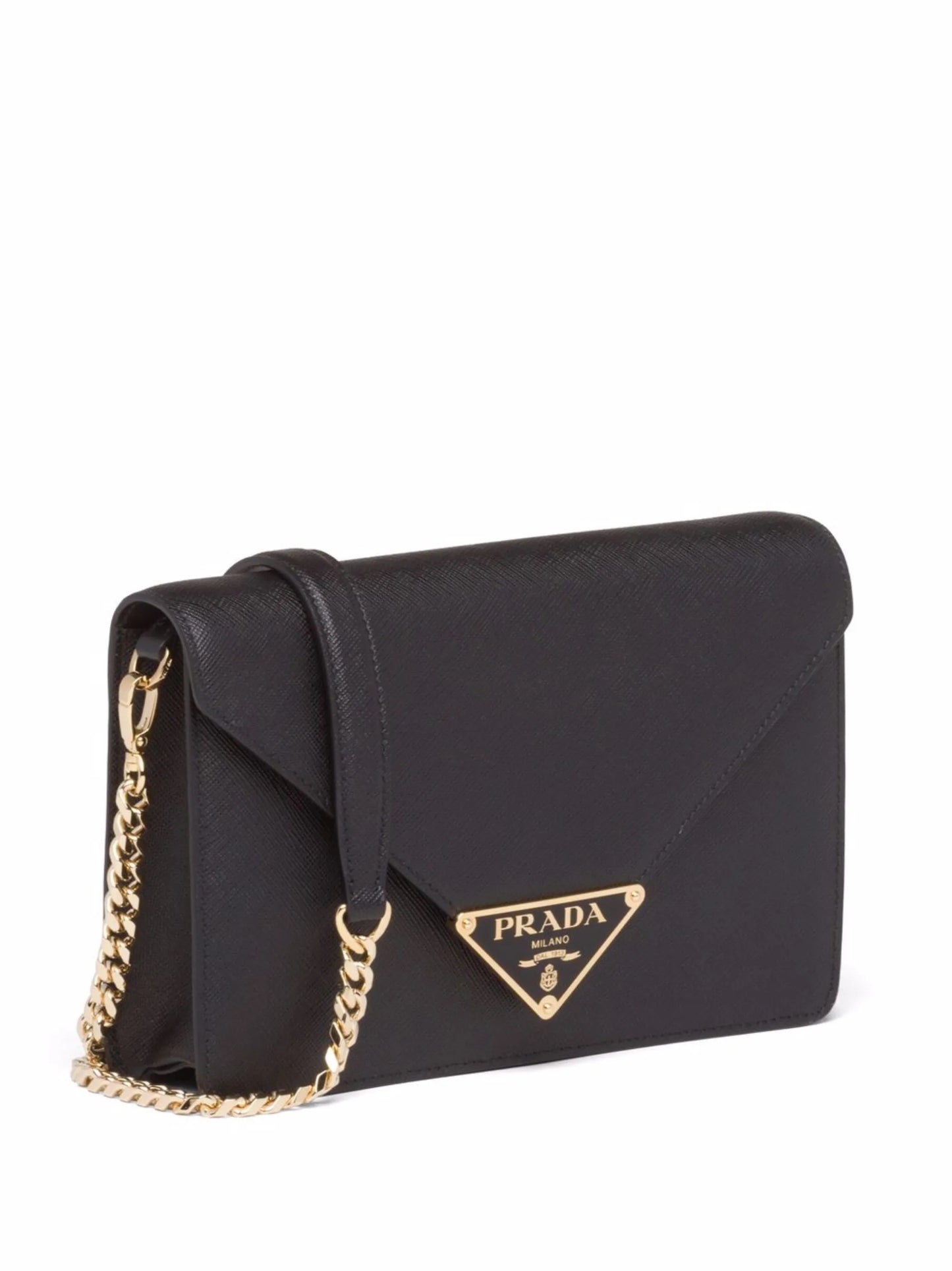 triangle logo-plaque crossbody bag