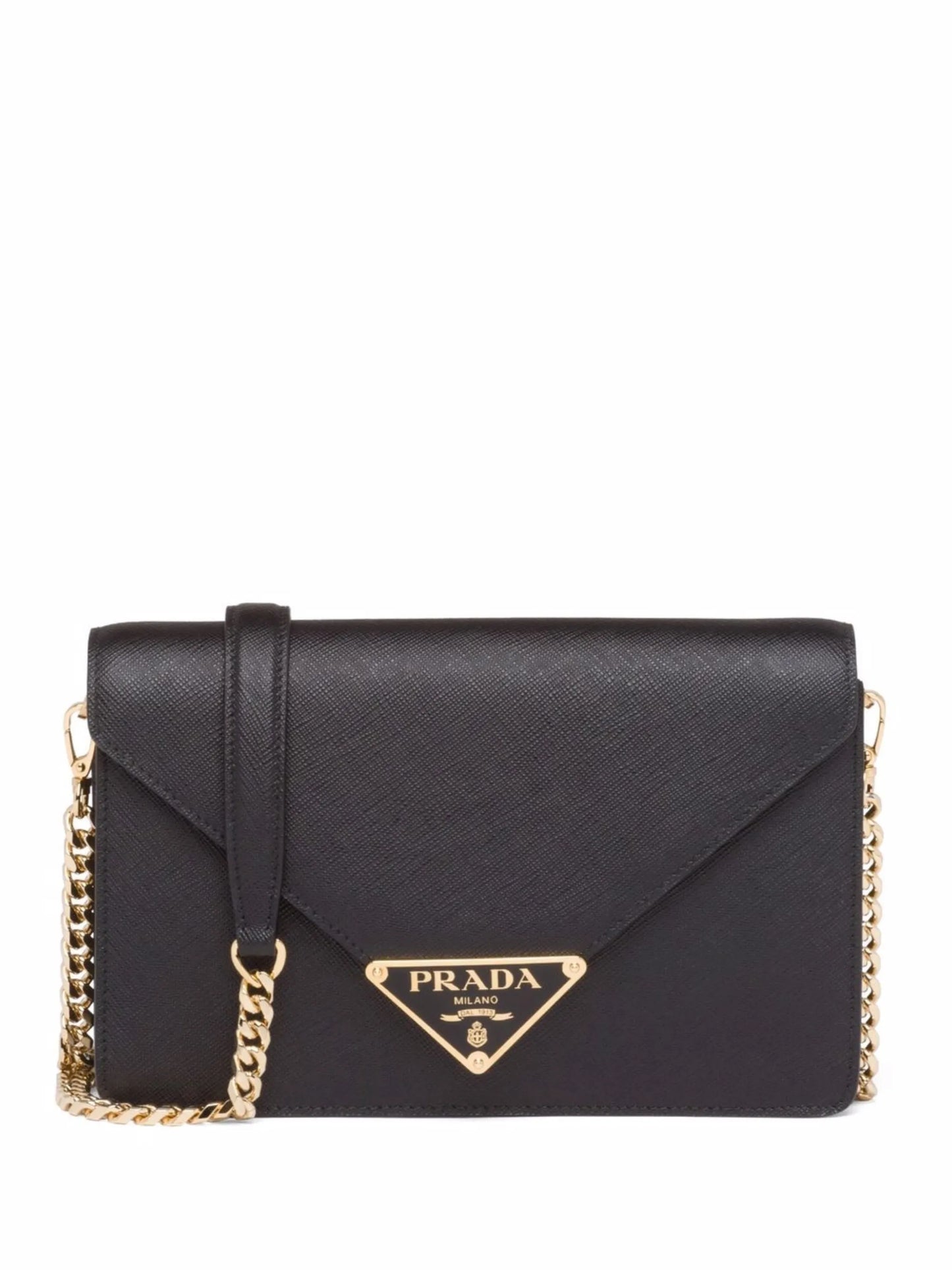 triangle logo-plaque crossbody bag