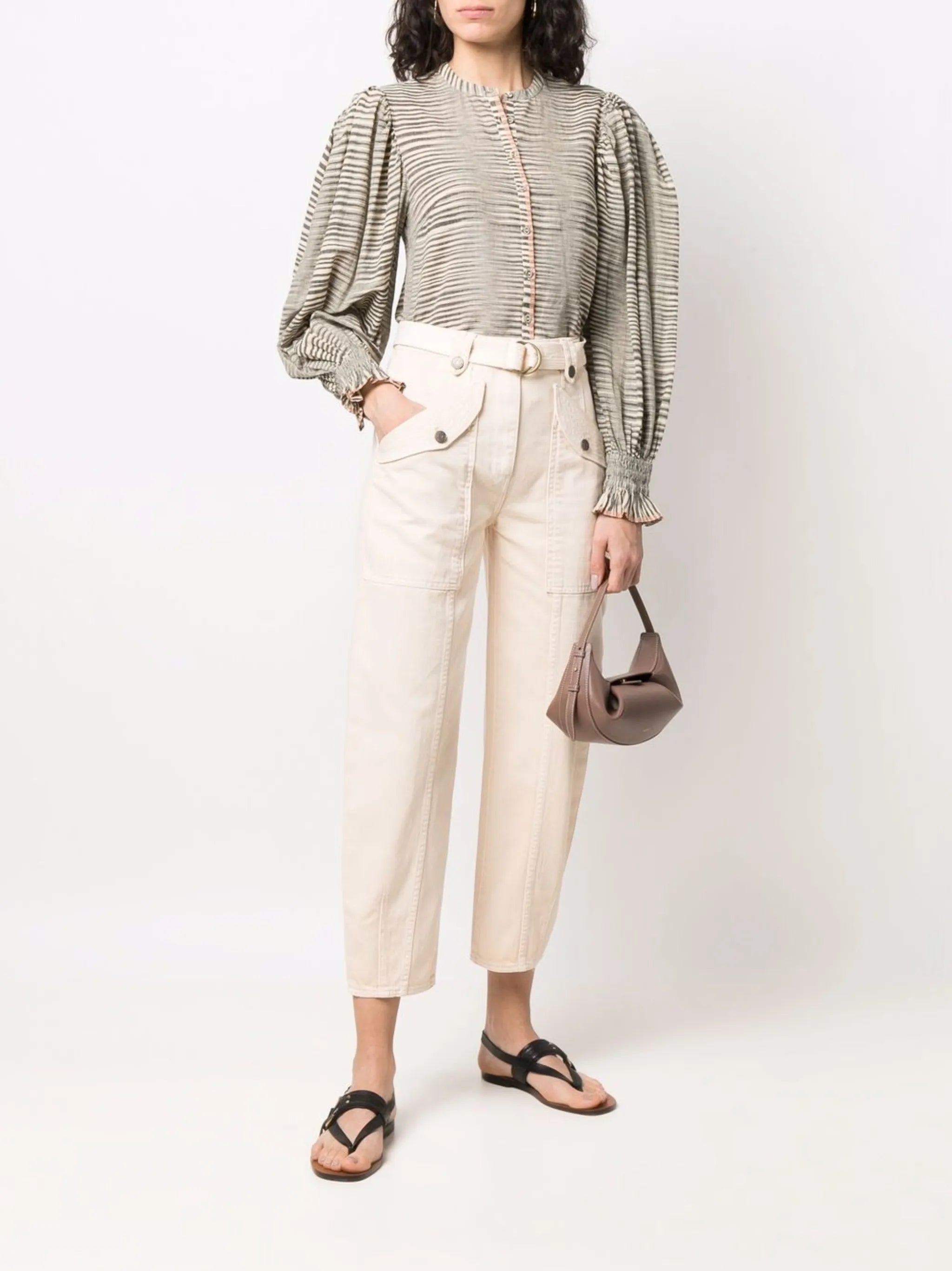 Waverly high-waist trousers