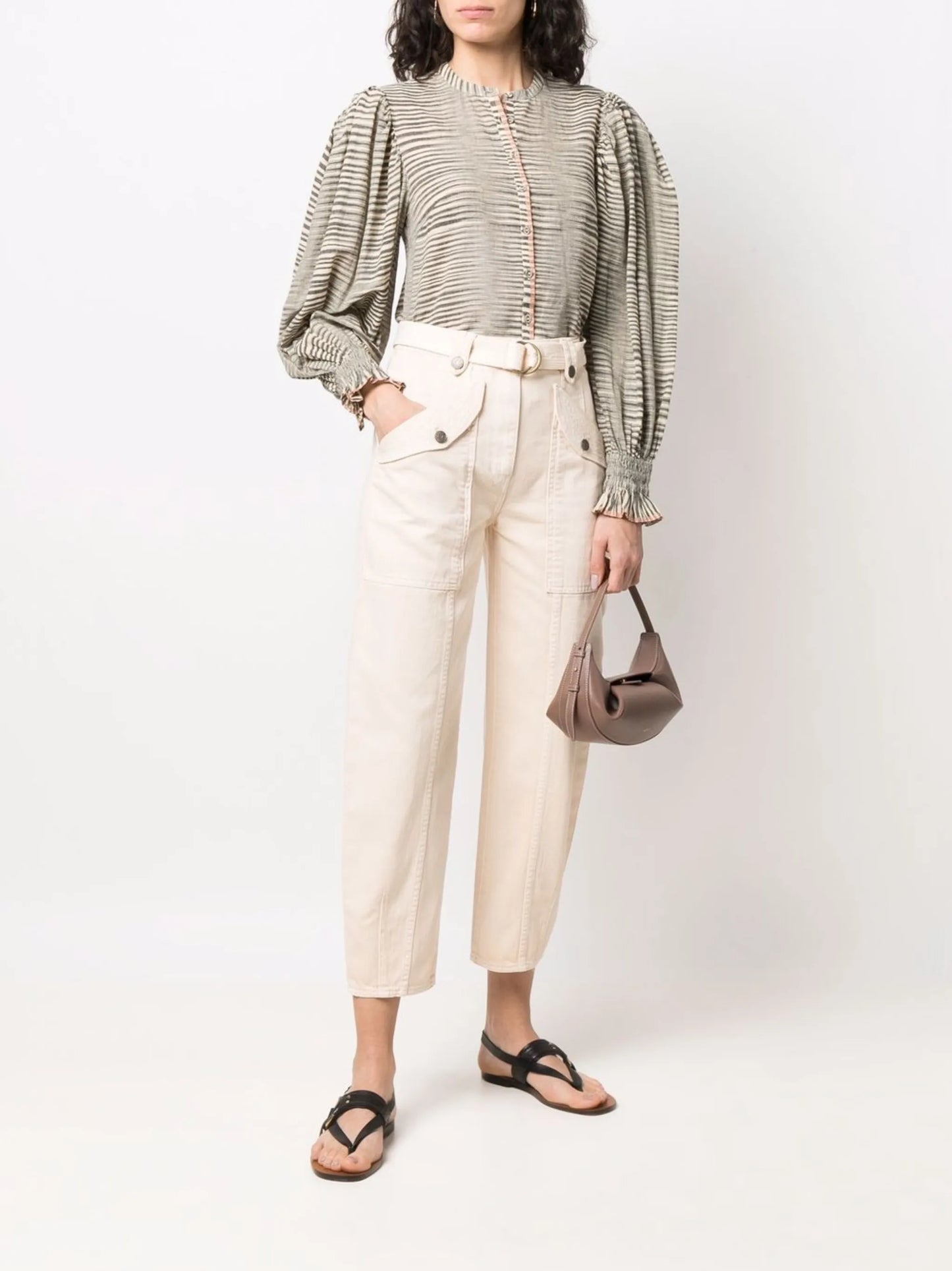 Waverly high-waist trousers