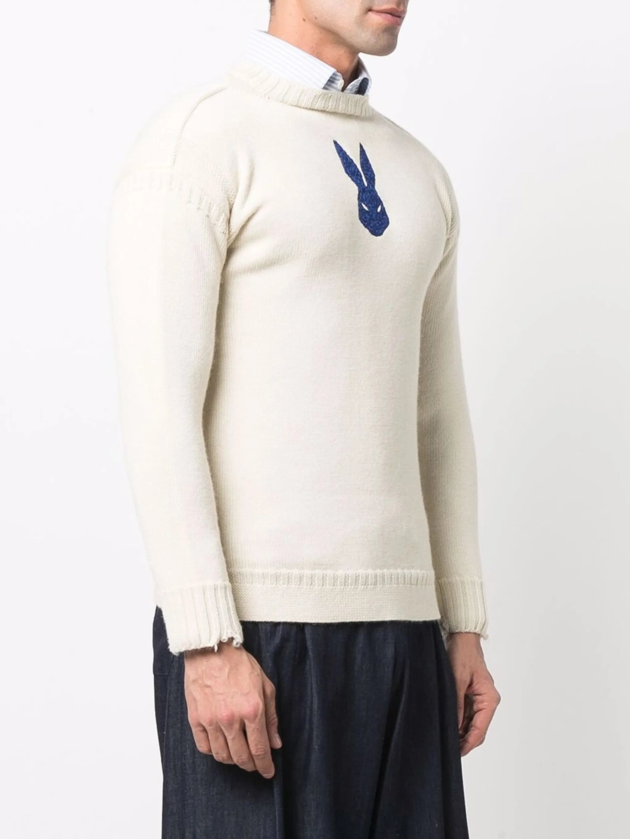 flocked bunny jumper