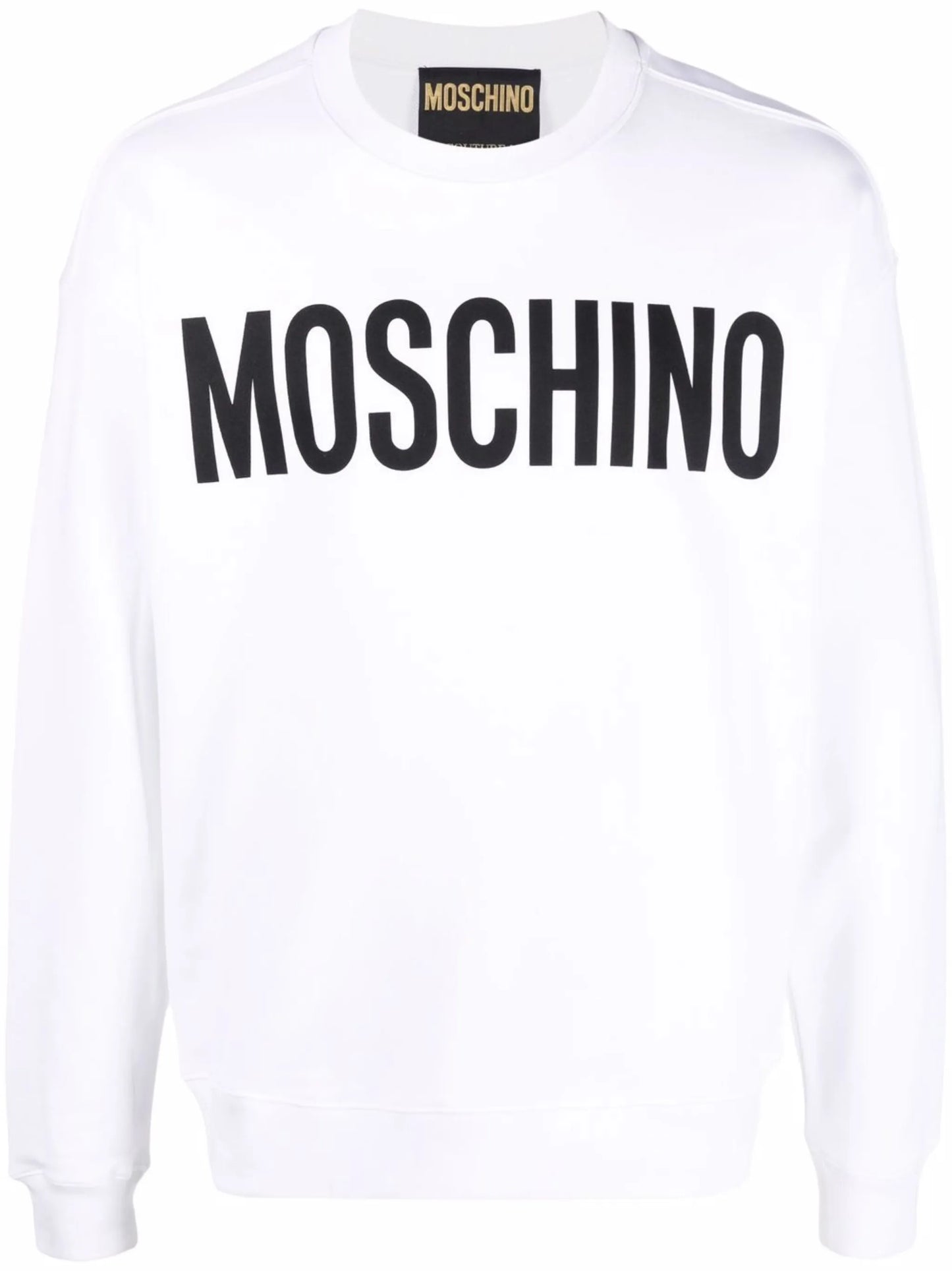 logo-print organic cotton sweatshirt