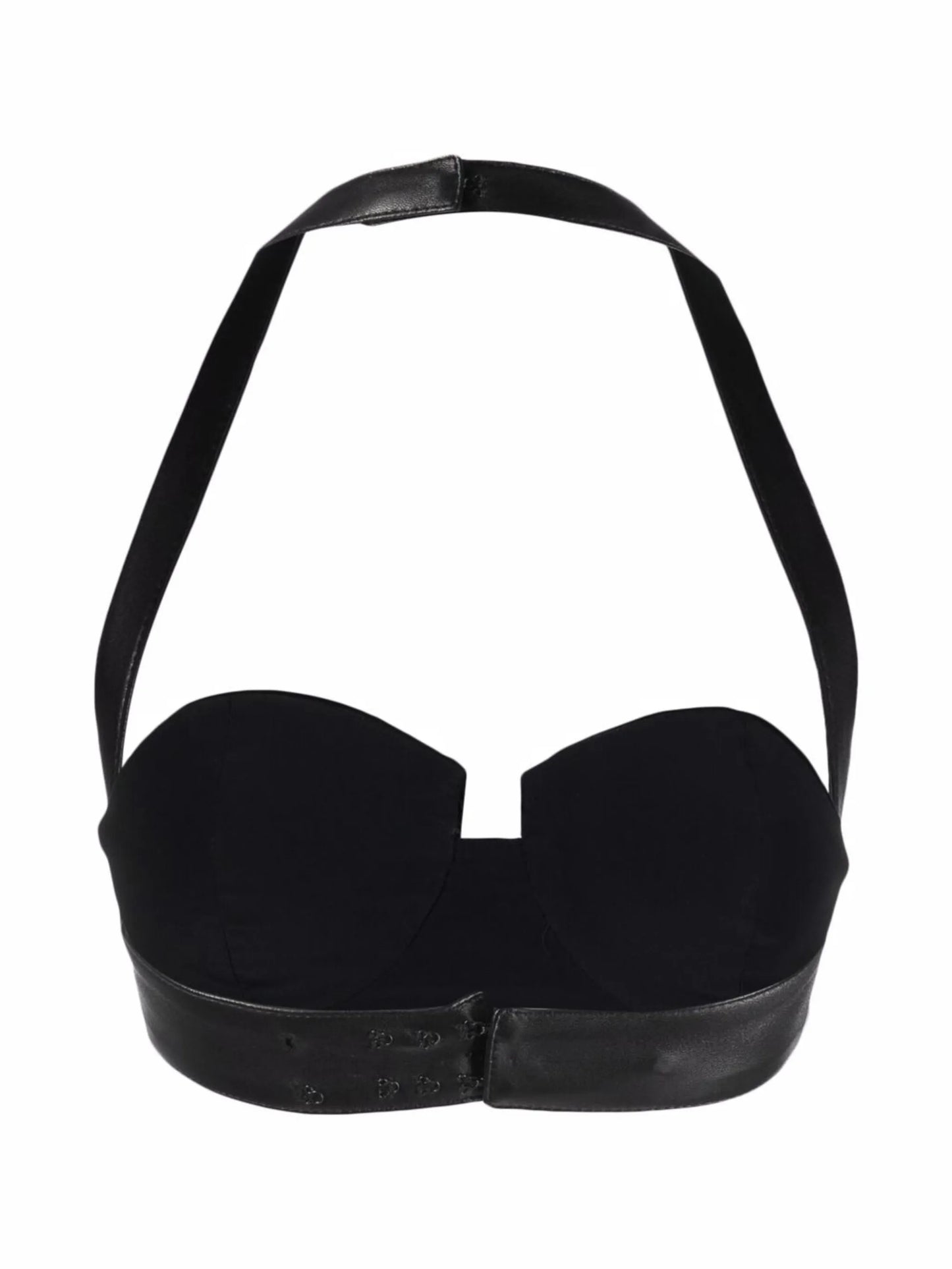 halterneck sweetheart-neck bra