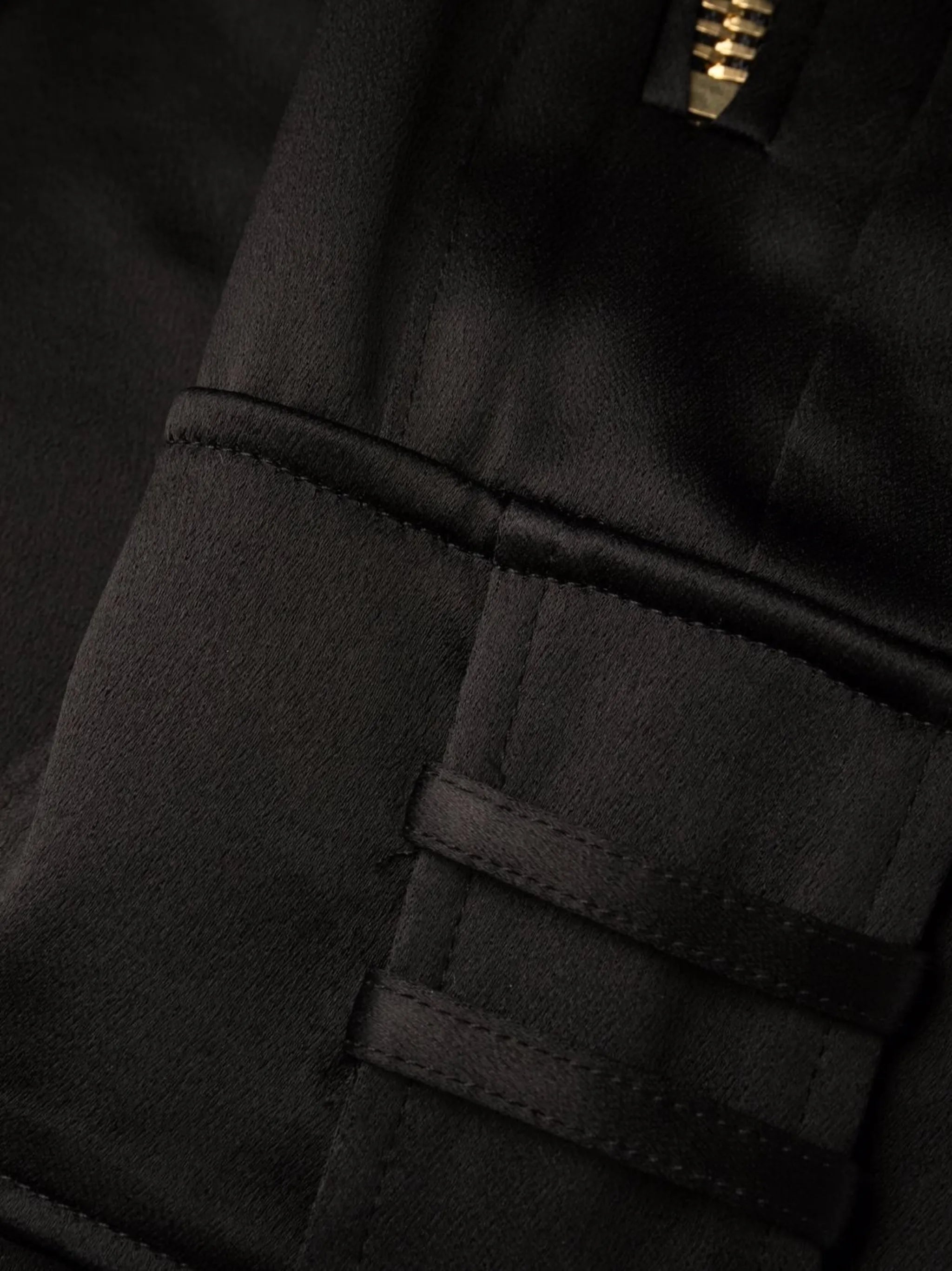 satin cargo trousers