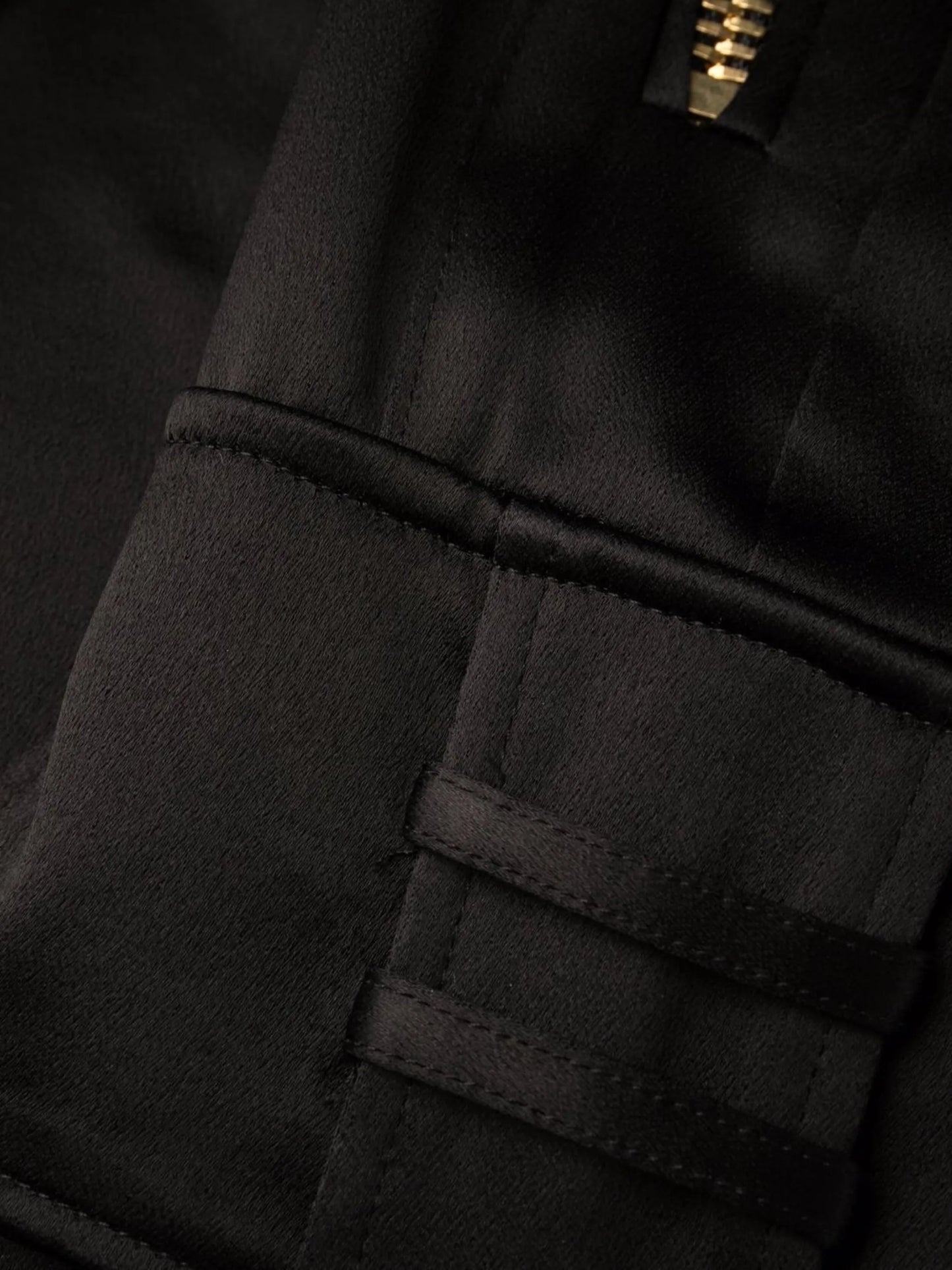 satin cargo trousers
