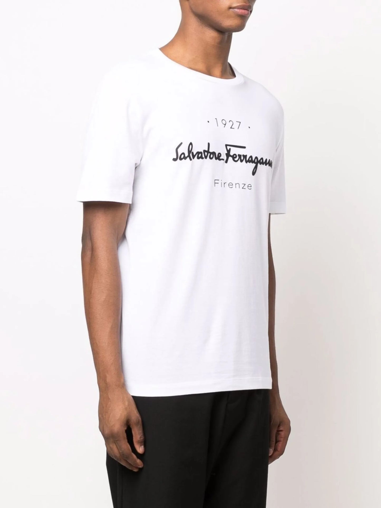 logo-print cotton T-shirt