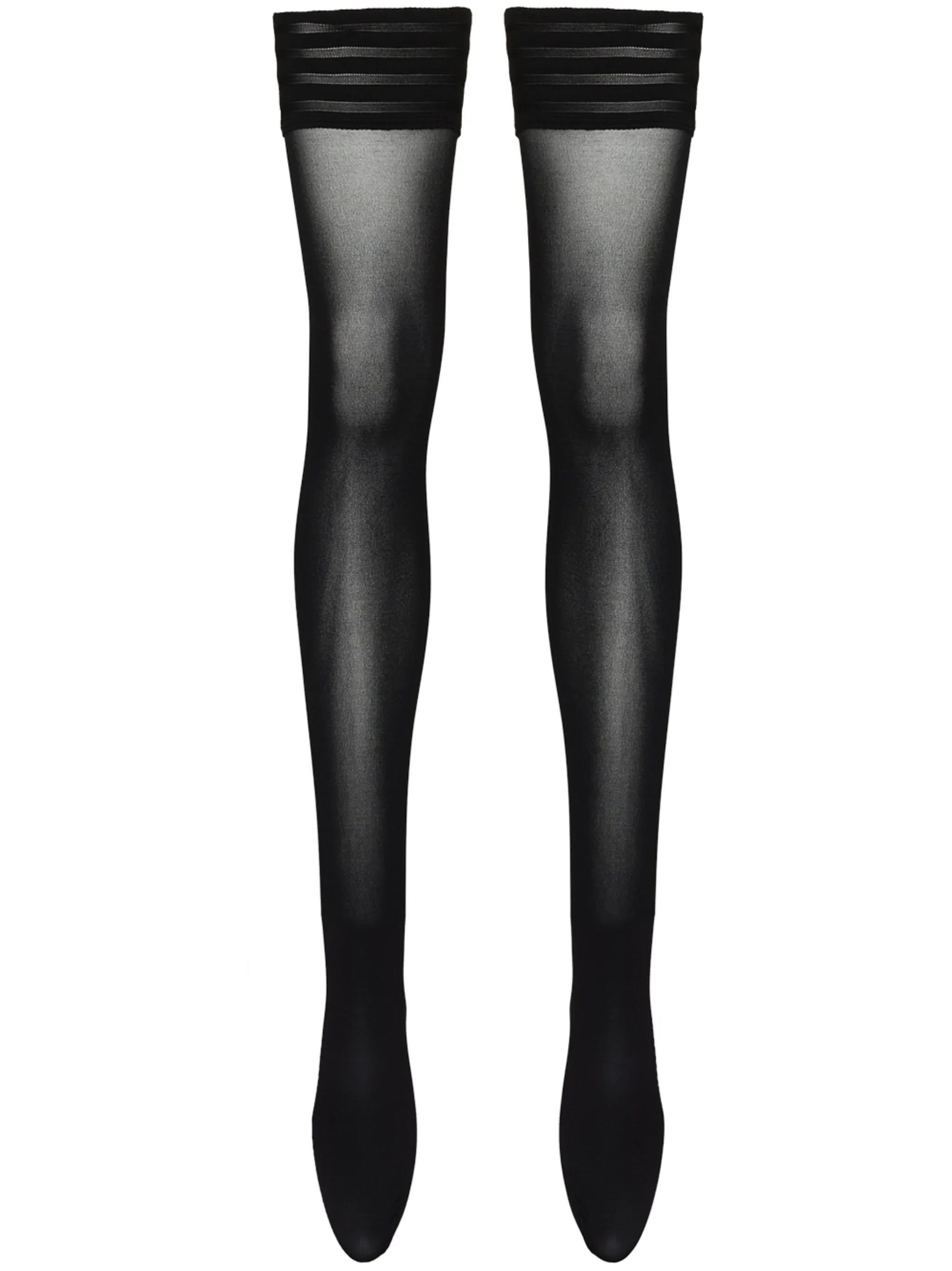 semi-sheer stockings
