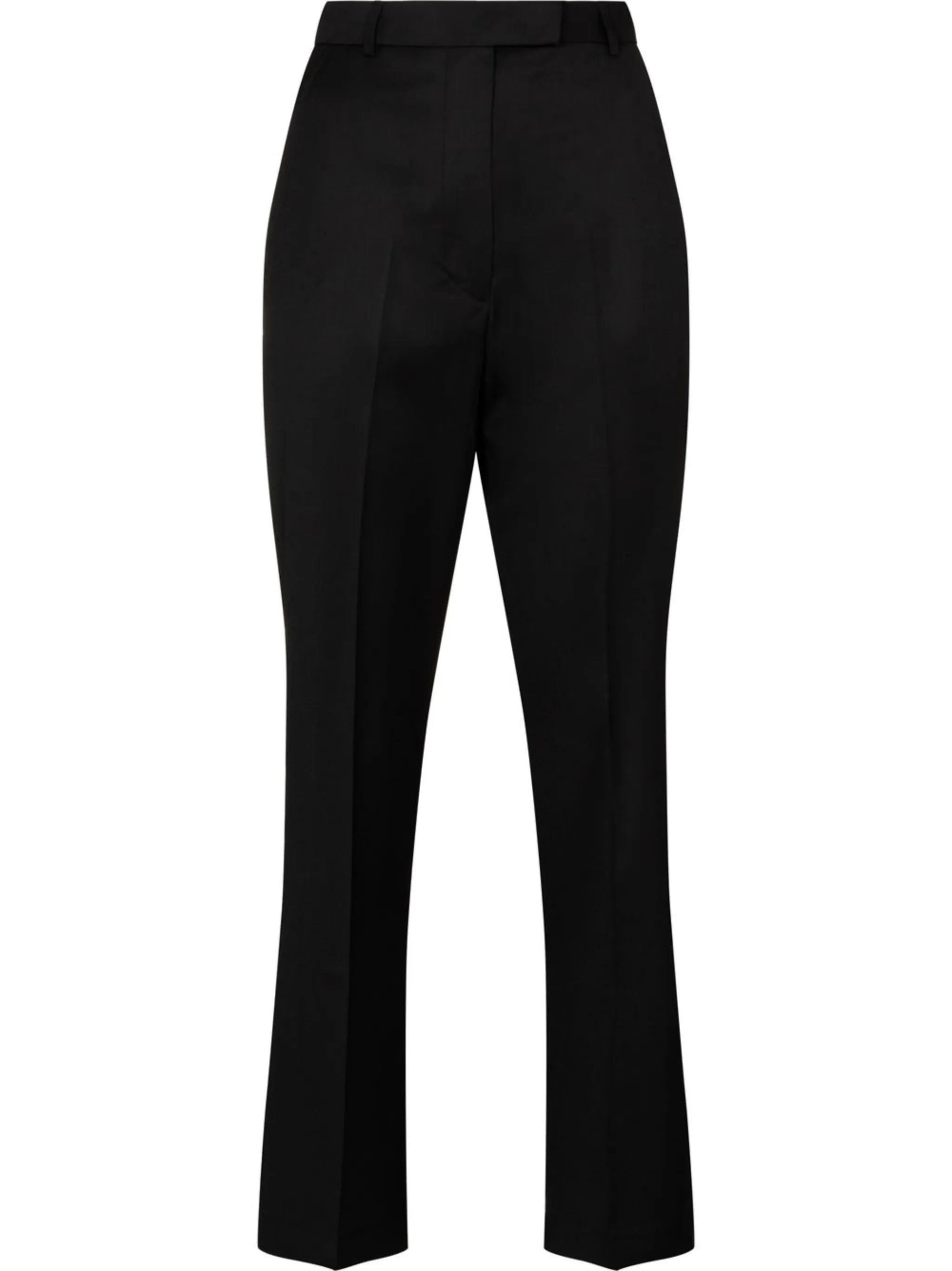 high-rise tailored trousers