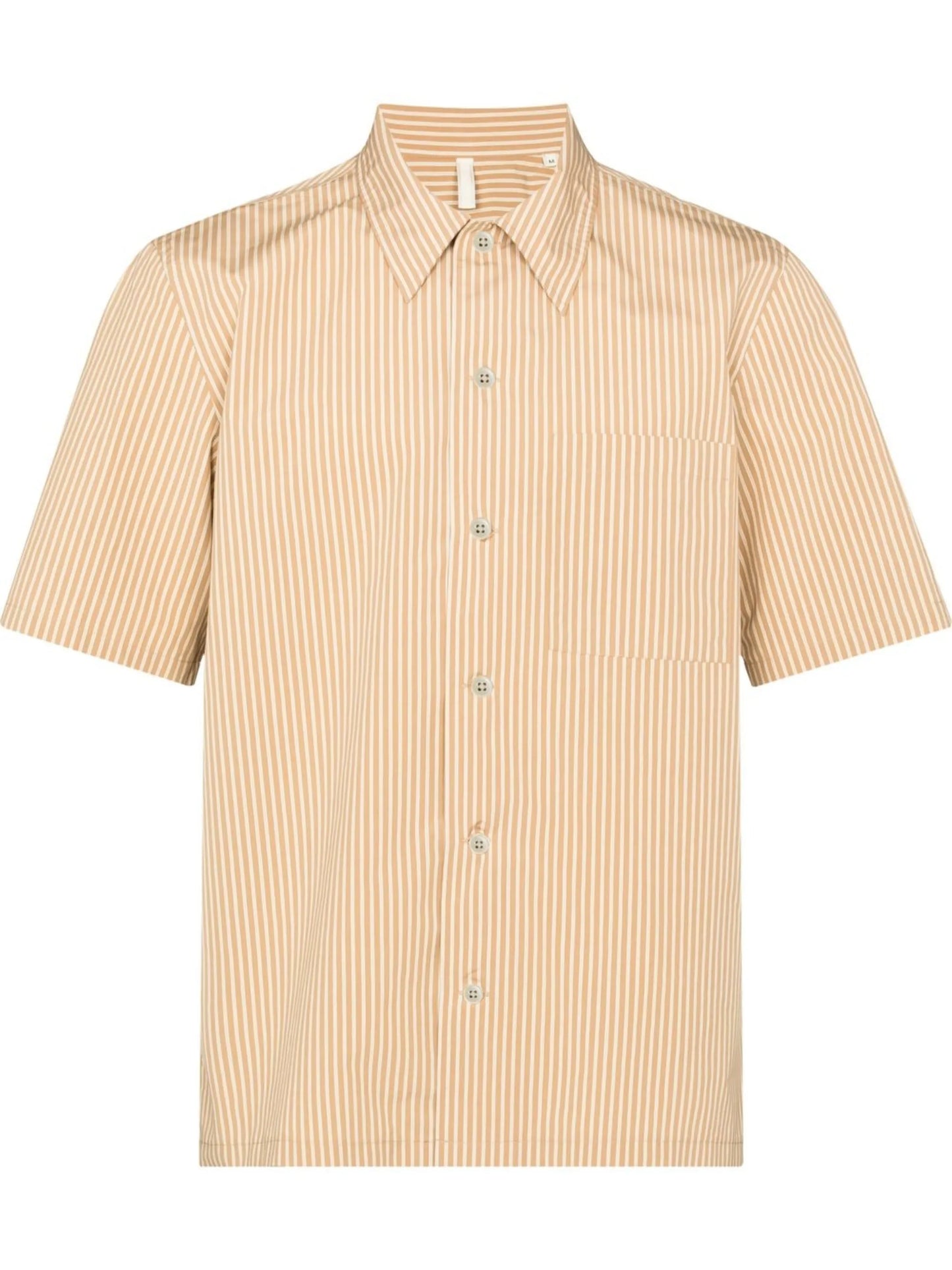 Spacey striped short-sleeve shirt